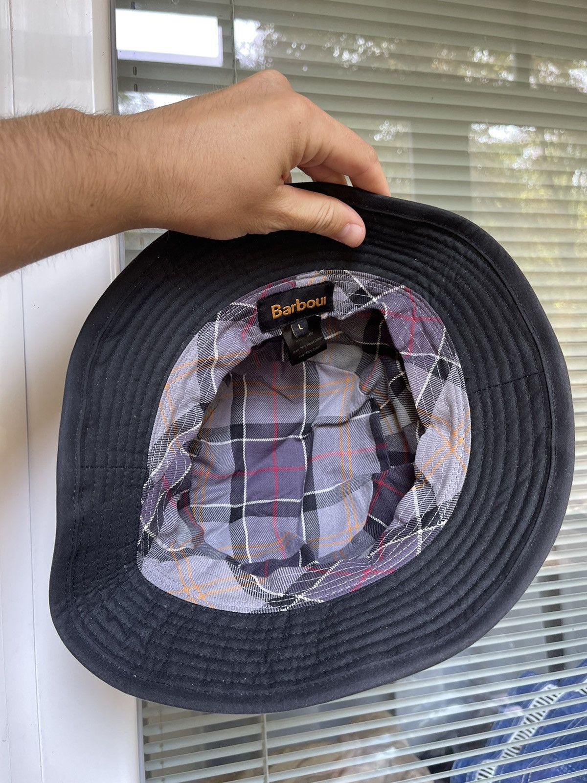 Barbour × Vintage Vintage 00s Barbour Wax Bucket hat style Size ONE SIZE - 2 Thumbnail