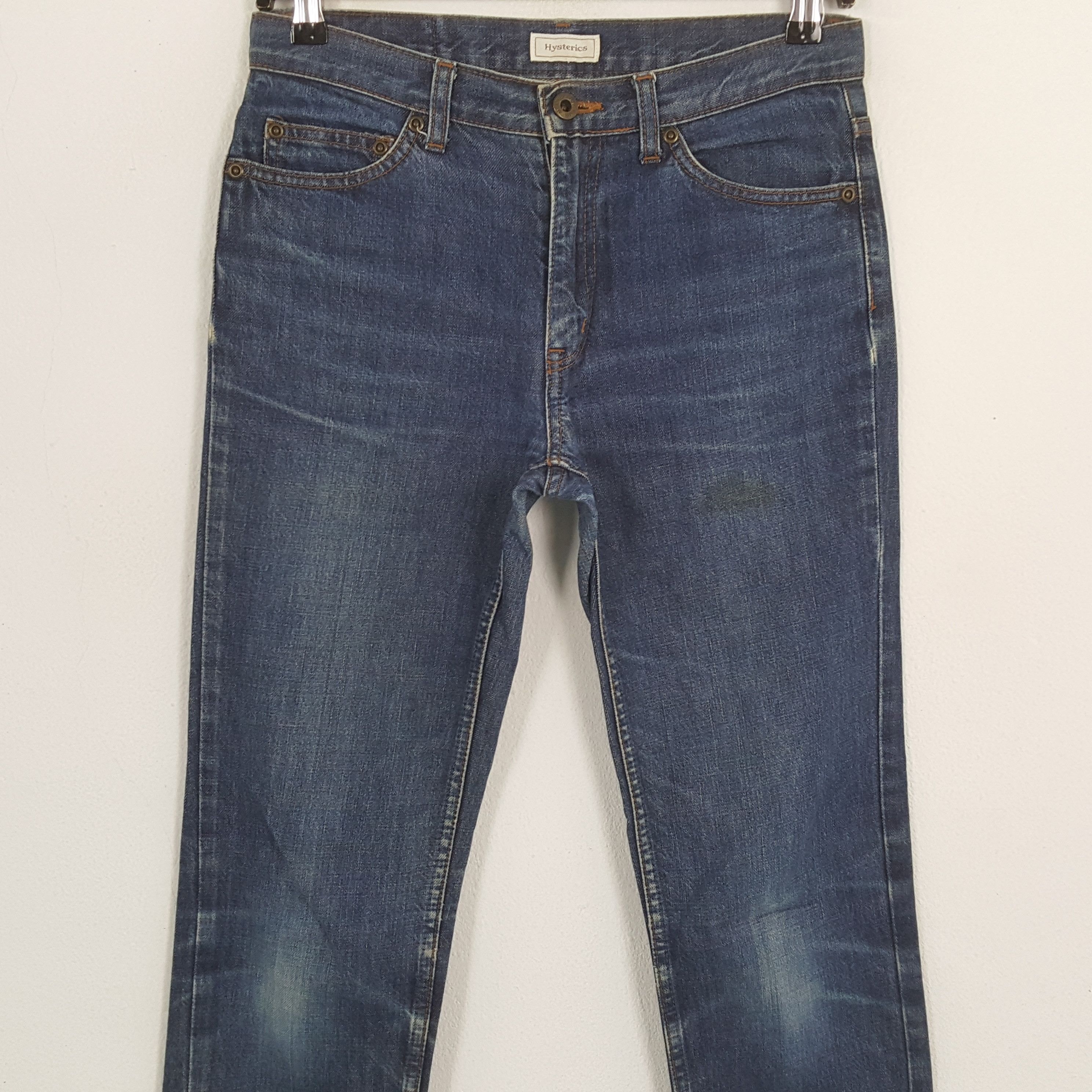 Hysteric Glamour HYSTERIC GLAMOUR Japanese Brand Streetwear Custom Art Jeans Size 29" - 5 Thumbnail