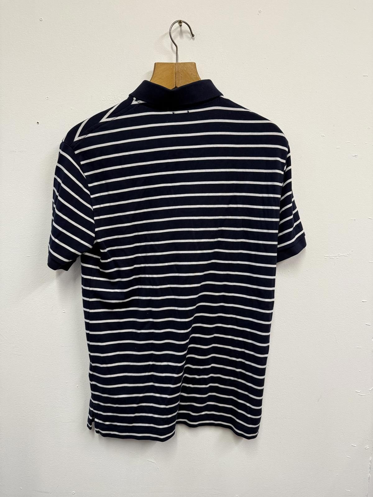 Polo Ralph Lauren Polo Ralph Lauren Custom Slim Fit Striped Polo Shirt Navy & Size US M / EU 48-50 / 2 - 4 Thumbnail