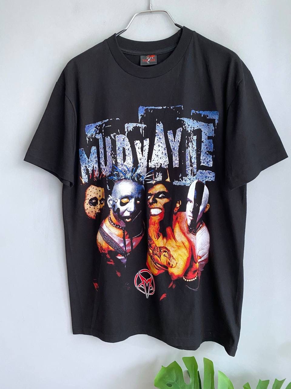 Mudvayne Vintage Y2K Metal Rock Band World Tour T-Shirt, L