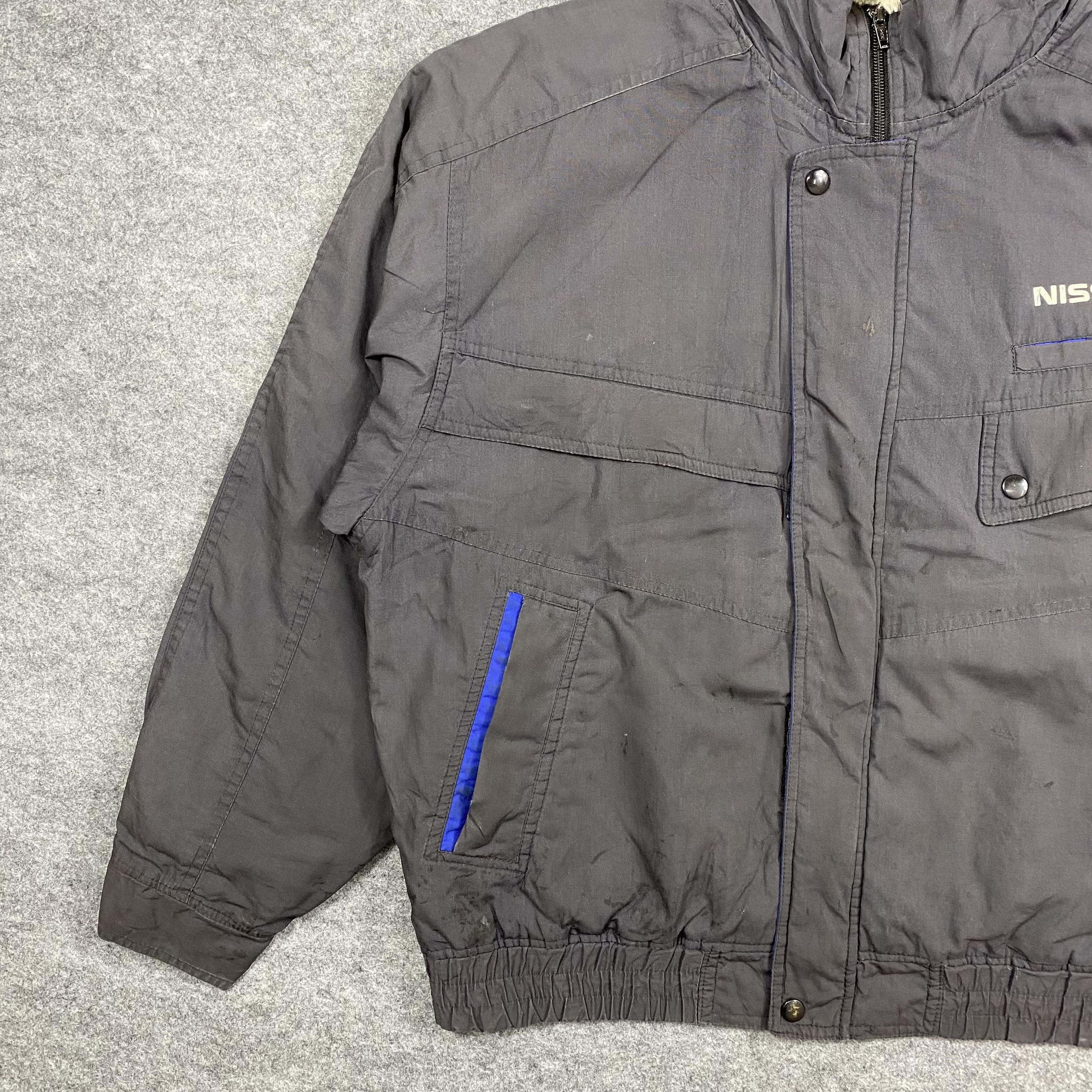 Nissan Vintage Nissan Motors Mechanic Jacket Workwear Altia-J669 Size US L / EU 52-54 / 3 - 4 Thumbnail