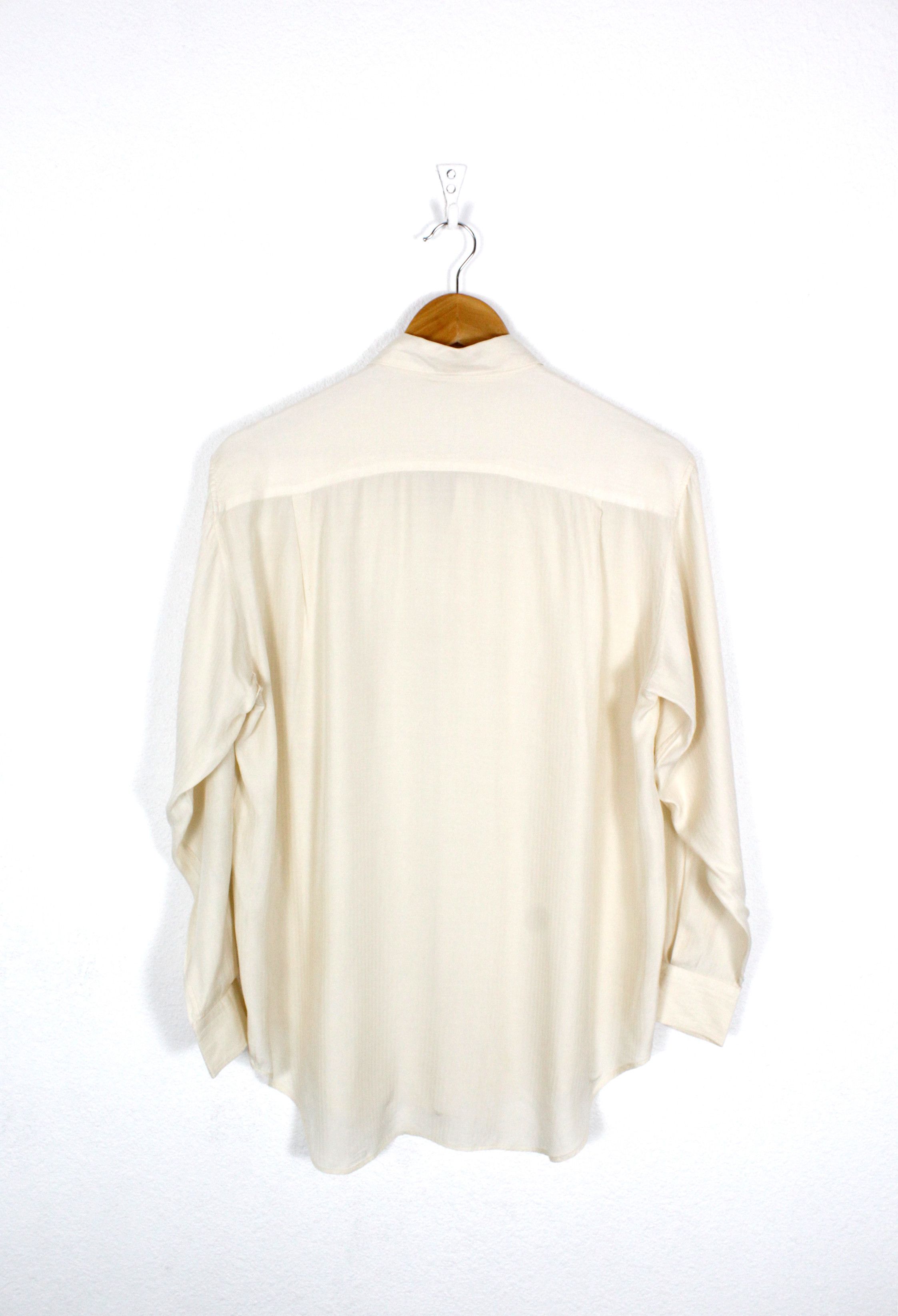 Comme des Garcons × Japanese Brand × Vintage Vintage Comme Ca Du Mode Japanese Cupra Silk Shirt 90s Size M / US 6-8 / IT 42-44 - 3 Thumbnail