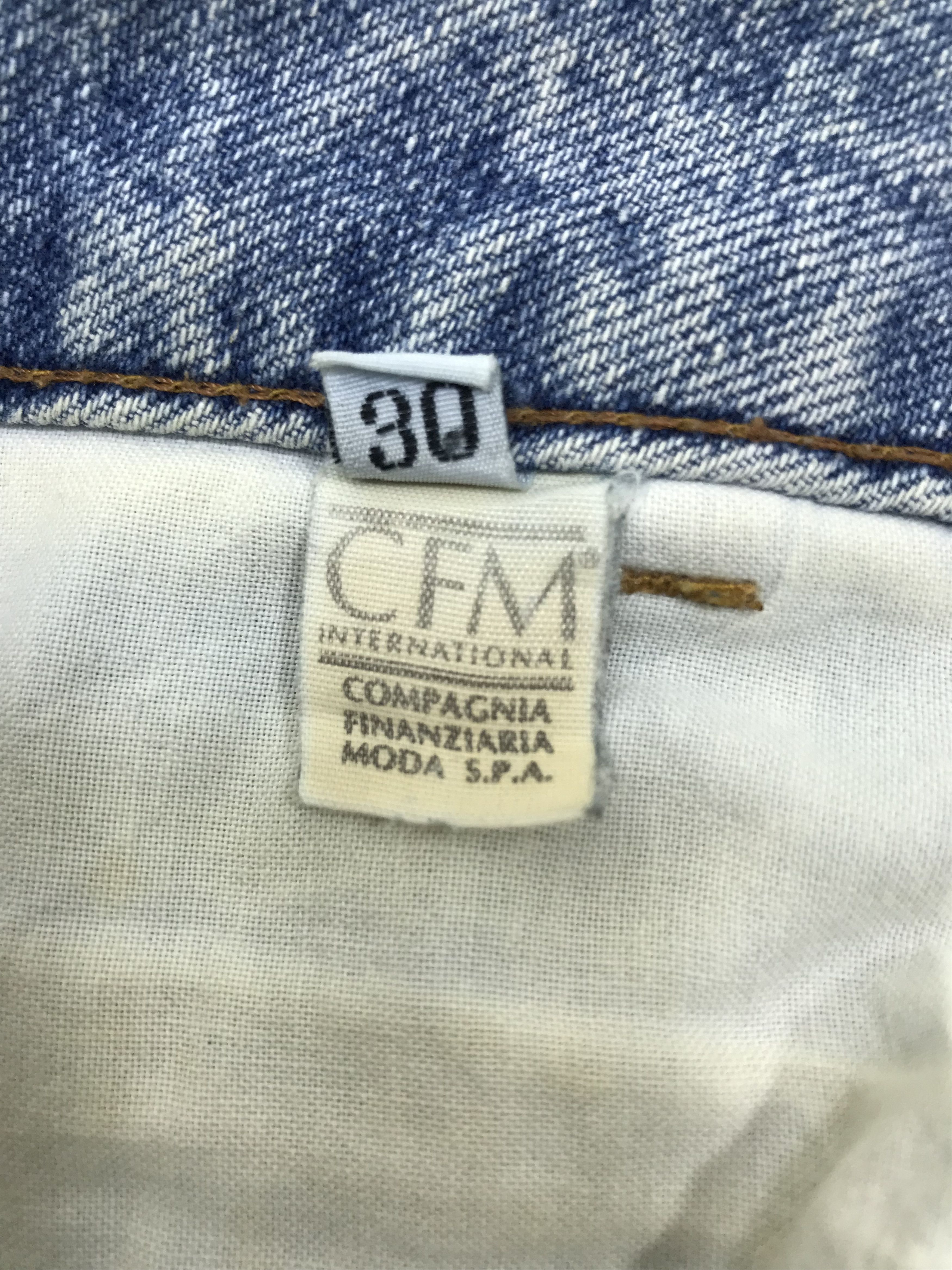 Marithe + Francois Girbaud Vintage Marithe Francois Girbaud Blue Wash Jeans Size US 30 / EU 46 - 11 Thumbnail