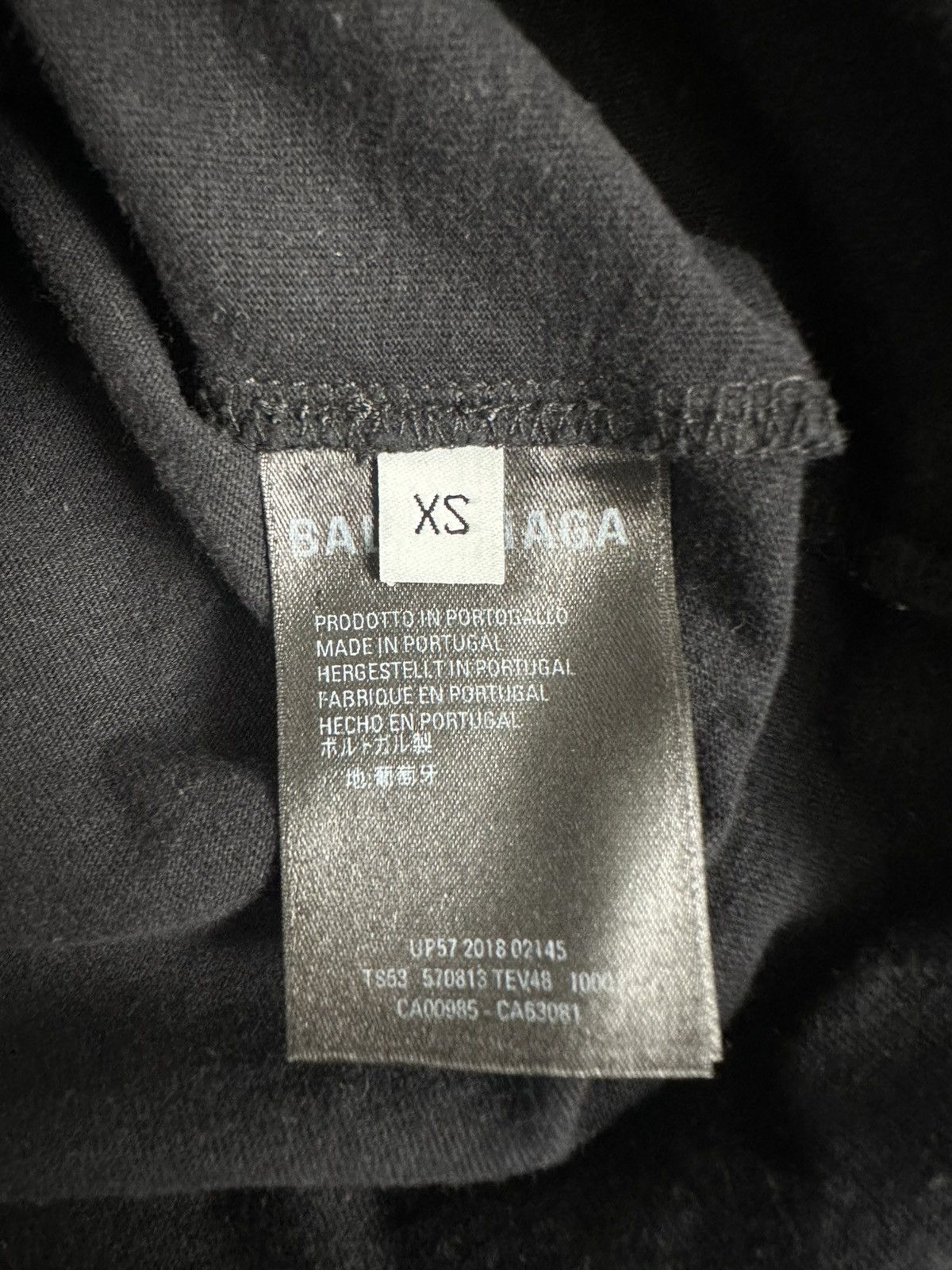 Balenciaga Balenciaga - 2018 Interlocking BB Logo - Black Size US XS / EU 42 / 0 - 7 Thumbnail