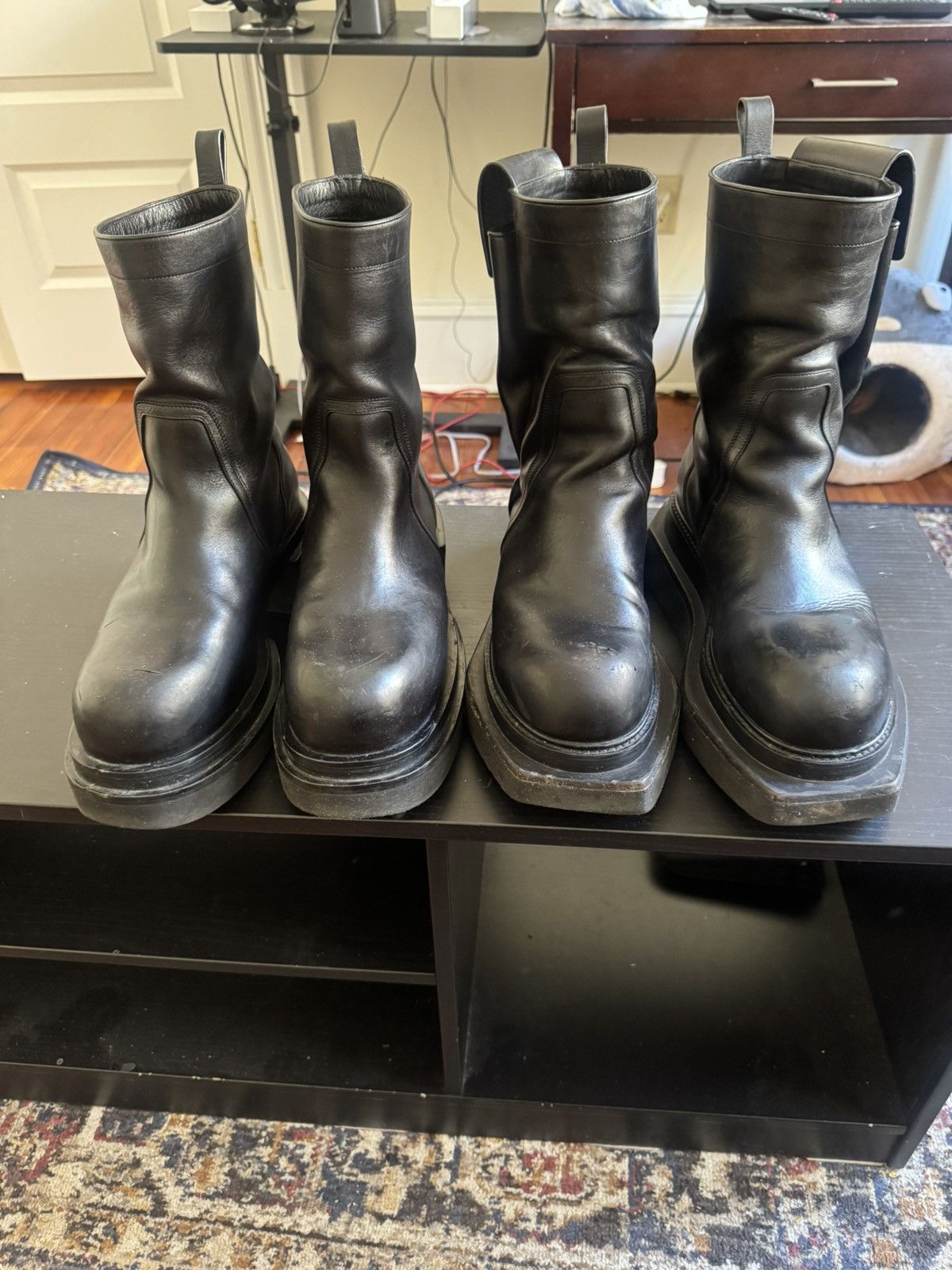 Rick Owens Rick Owens Bogun Platform Boots Size US 11 / EU 44 - 7 Thumbnail