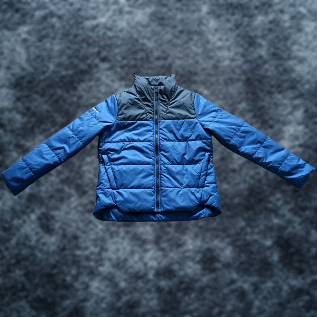 The North Face The North Face Jacket Womens L Blue Puffer Quilted Full Zip TNF Regular Size L / US 10 / IT 46 - 1 Thumbnail