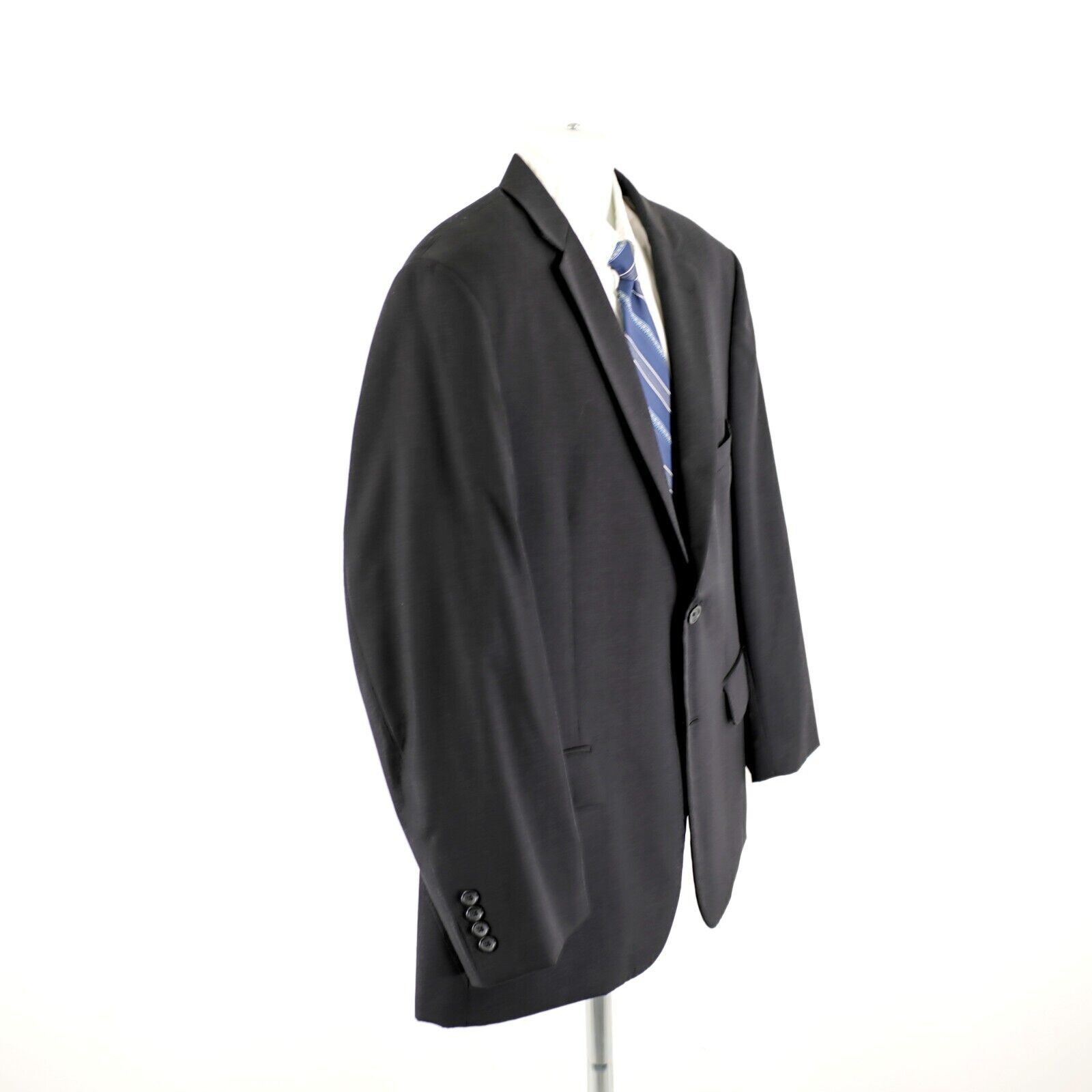 Pronto Uomo Pronto Uomo Platinum Wool Gray 2 Button Blazer 48R Or Slim F Size 48R - 7 Thumbnail