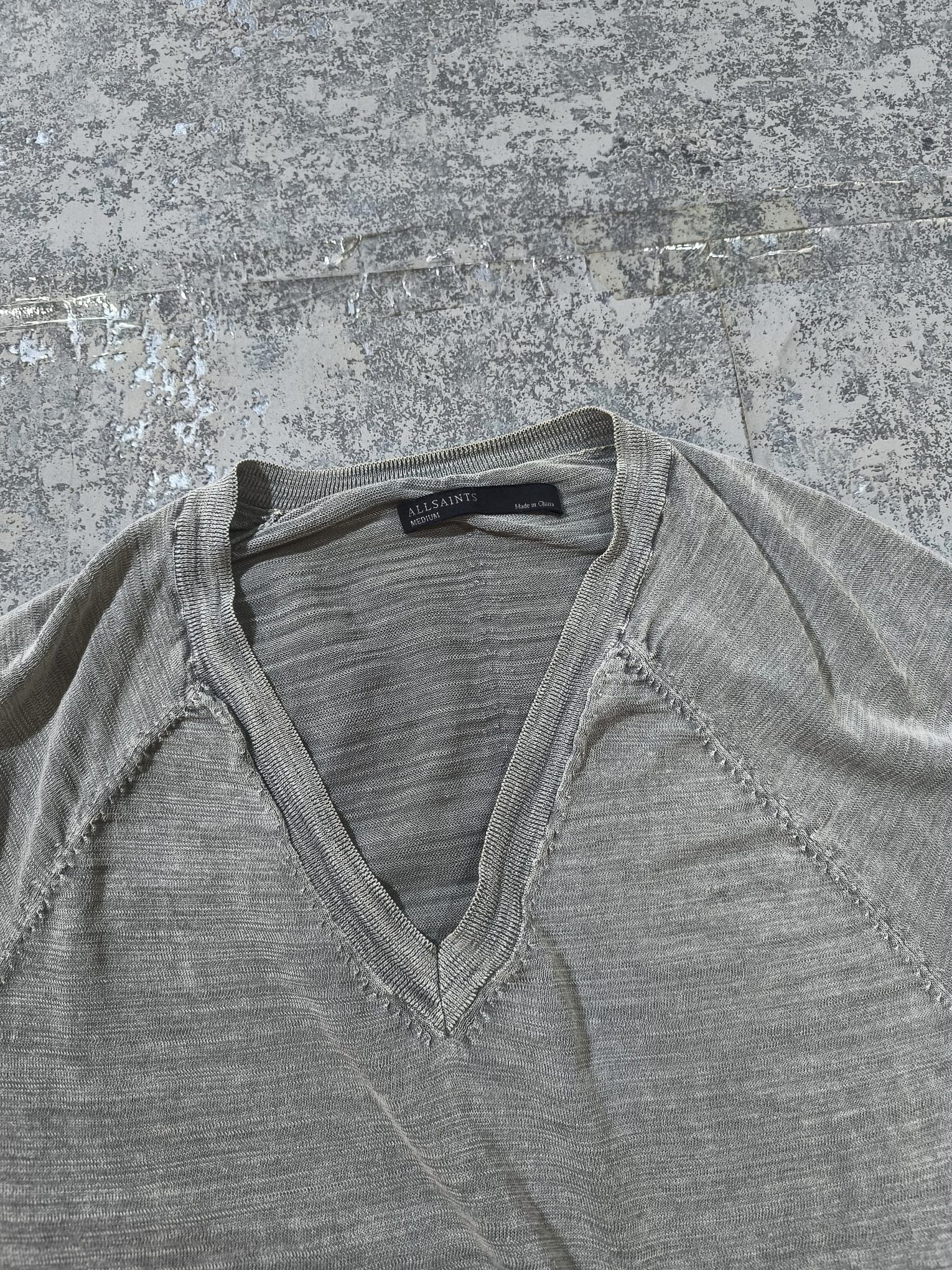 Allsaints rick owens type faded apocalyptical archive look faded top Size US M / EU 48-50 / 2 - 2 Thumbnail