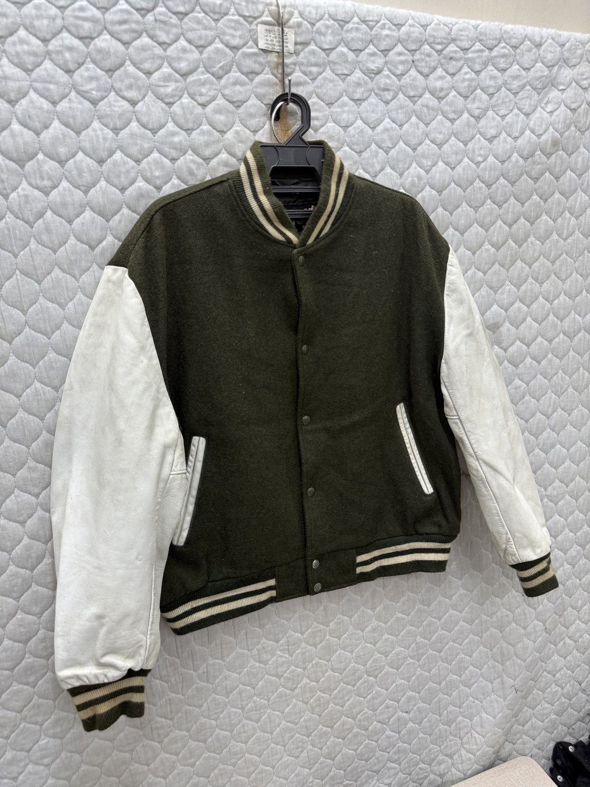 Schott 🔥🔥🔥ARCHIVE VTG SCHOTT USA VARSITY JACKET Size US L / EU 52-54 / 3 - 5 Thumbnail