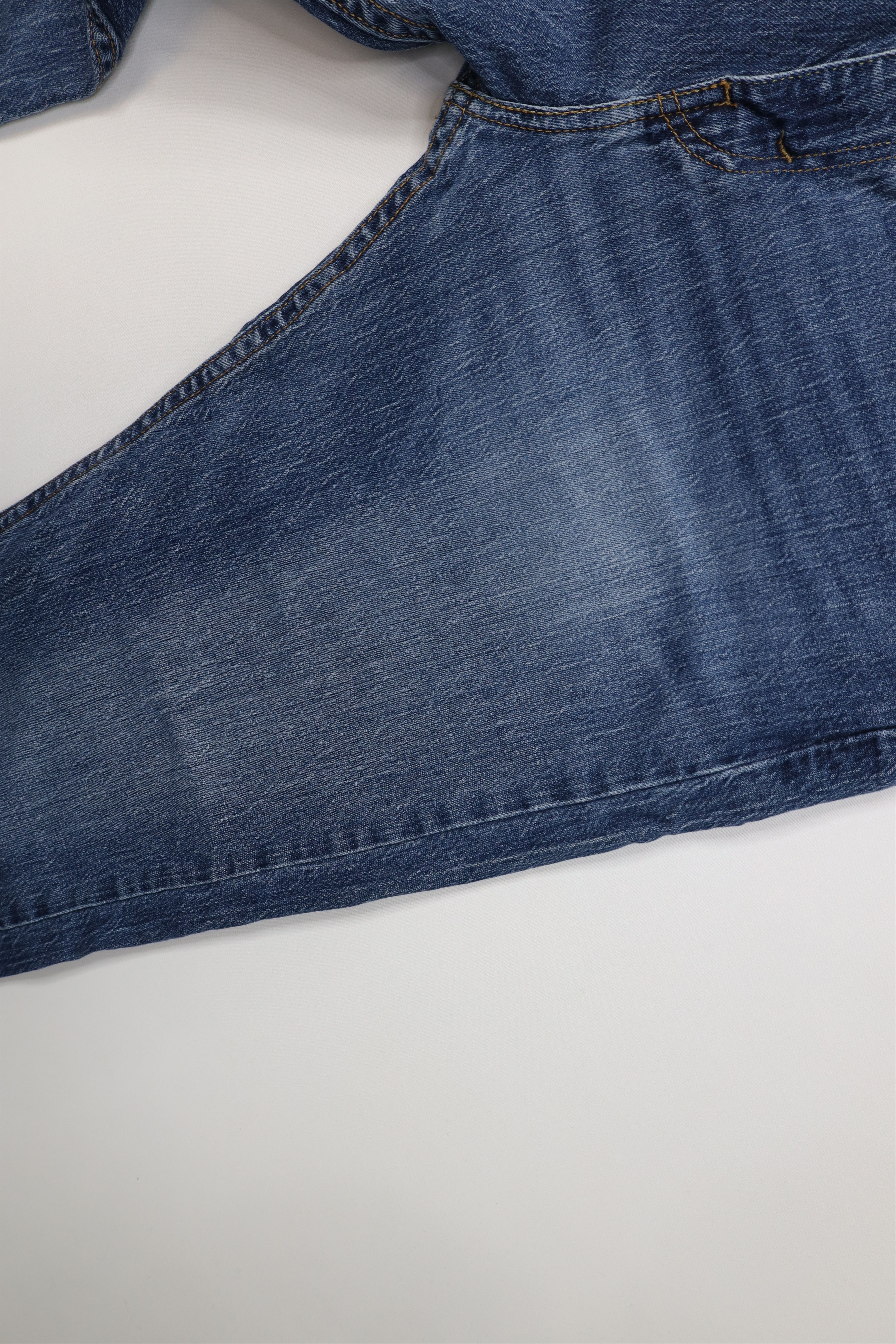 Levi's Vintage Y2K Levis 505 Regular Fit Straight Leg Jeans Blue Size US 38 / EU 54 - 6 Thumbnail