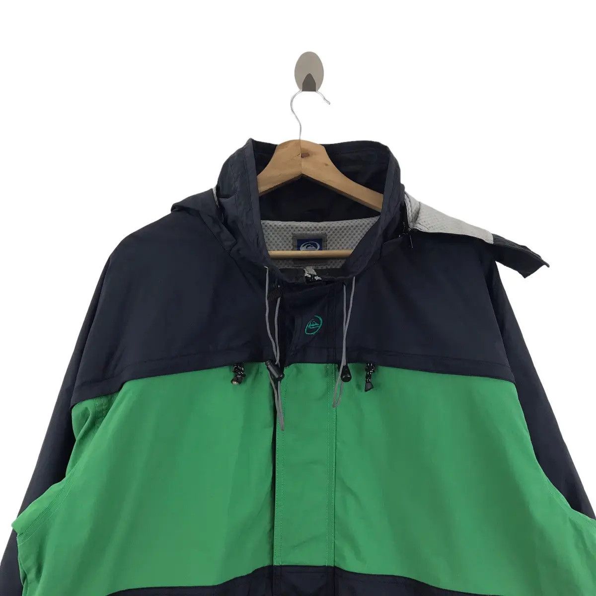 Quiksilver Vintage QUIKSILVER SURF Striped Gorpcore Technical Jacket Size US XL / EU 56 / 4 - 3 Thumbnail
