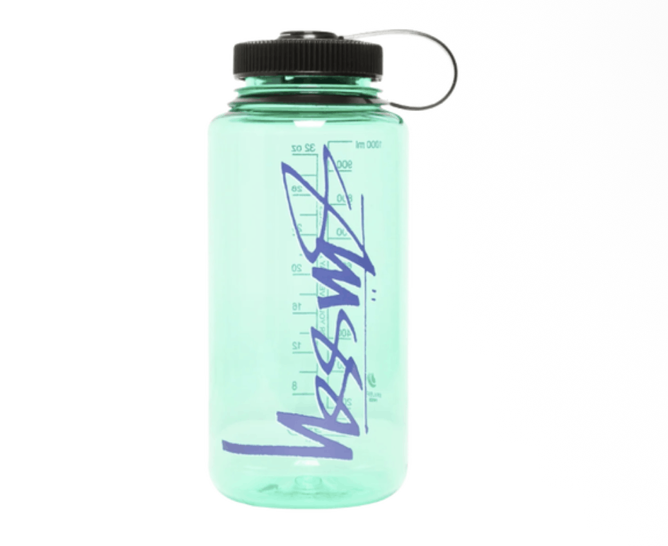 Hypebeast Stüssy Nalgene Water Bottle Seafoam Size ONE SIZE - 1 Thumbnail
