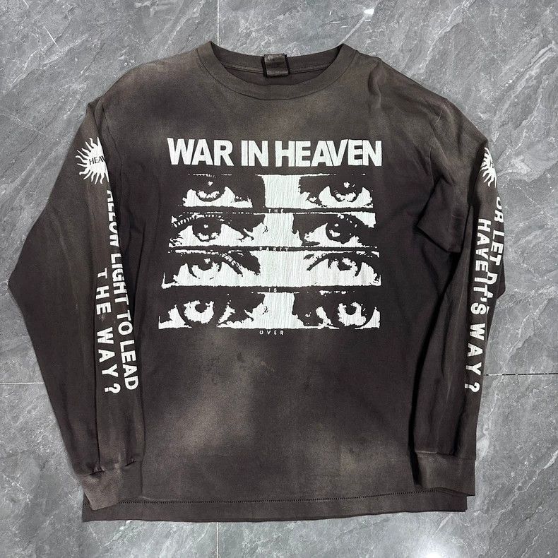 Saint Michael Saint Michael Wash the long-sleeved sweater facing the eye Size US L / EU 52-54 / 3 - 1 Thumbnail