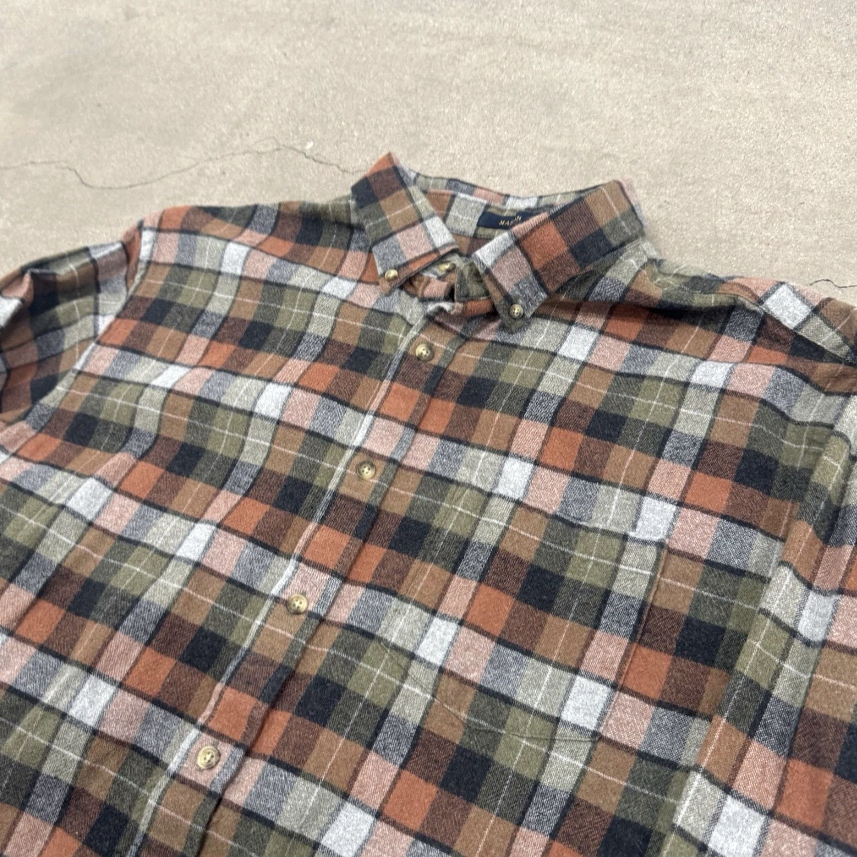Pendleton PENDLETON Mason Flannel Shirt Men’s XL Button-Down Plaid Multicolor Shirt Size US XL / EU 56 / 4 - 2 Thumbnail