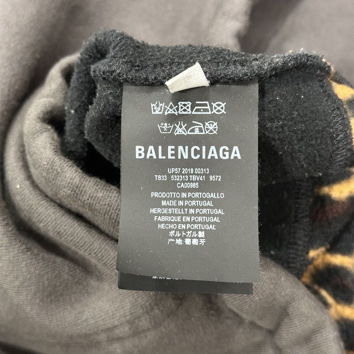 Balenciaga BALENCIAGA PATCHWORK FLEECE HALF ZIP SWEATSHIRT SIZE M Size US M / EU 48-50 / 2 - 9 Thumbnail