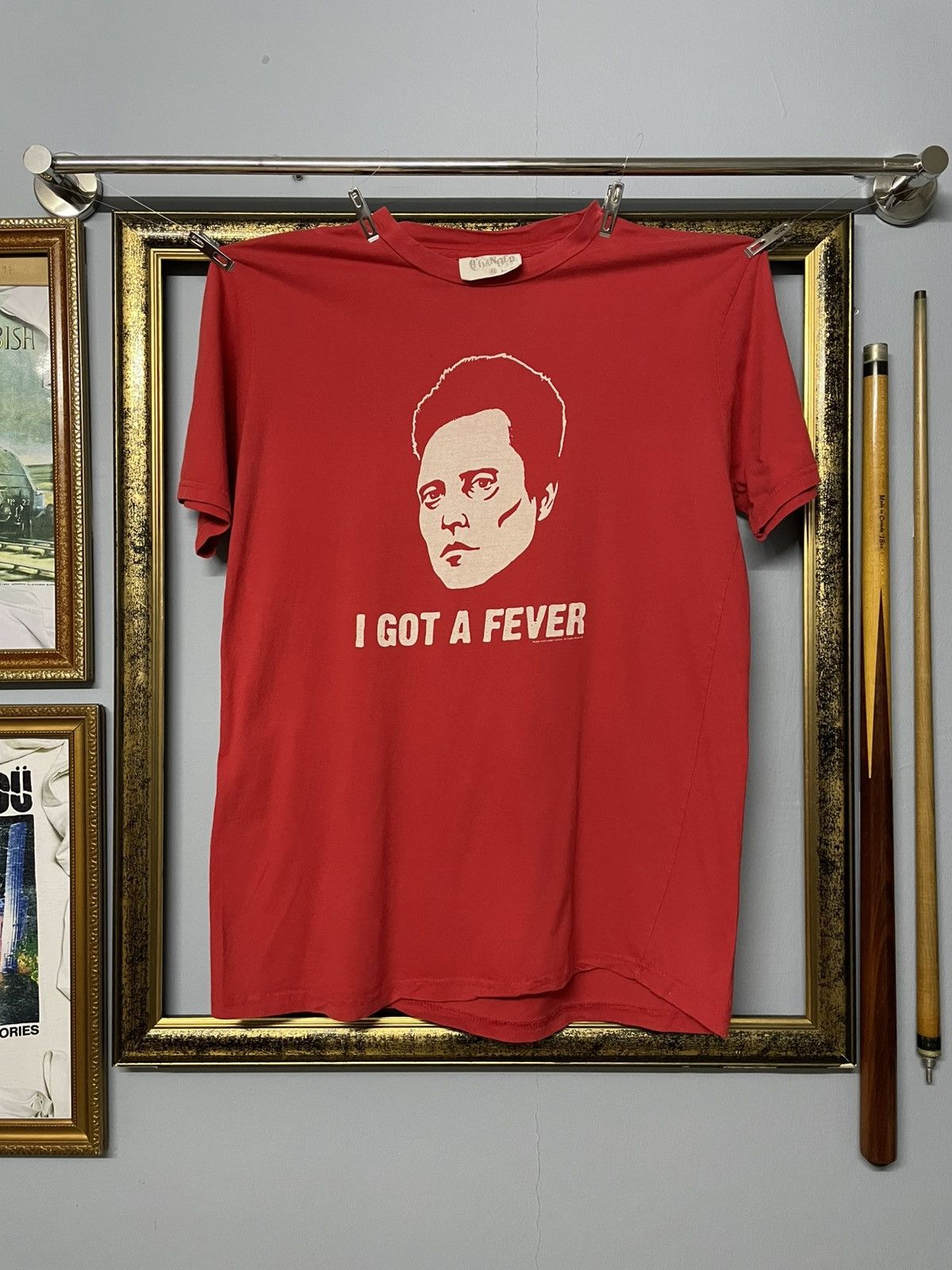 Japanese Brand Vintage 1990S ‘ I Got A Fever ‘ Christopher Walken Tshirt Size US M / EU 48-50 / 2 - 1 Thumbnail
