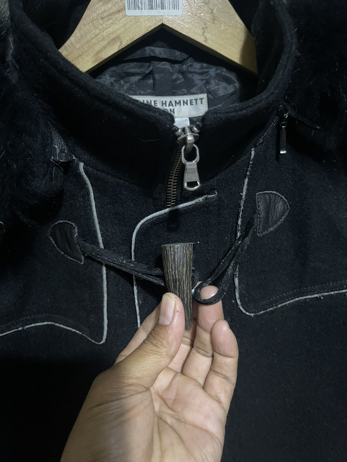 Katharine Hamnett London Katherine Hamnett Wool Duffle Zipper Coat Size US M / EU 48-50 / 2 - 3 Thumbnail