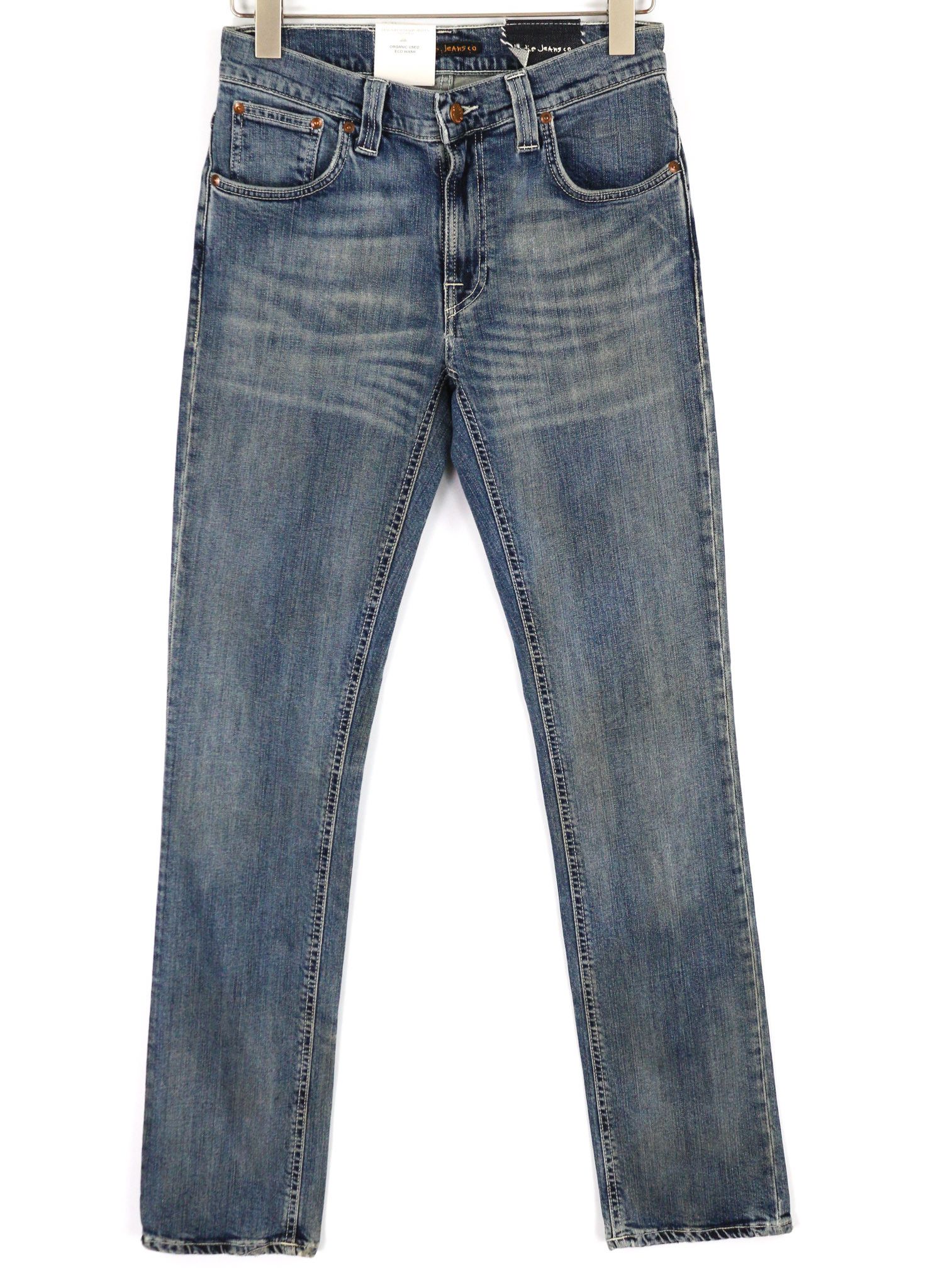 Nudie Jeans SLIM JIM W30/L34 Organic Eco Wash Zip Blue 82663 Size US 30 / EU 46 - 1 Thumbnail