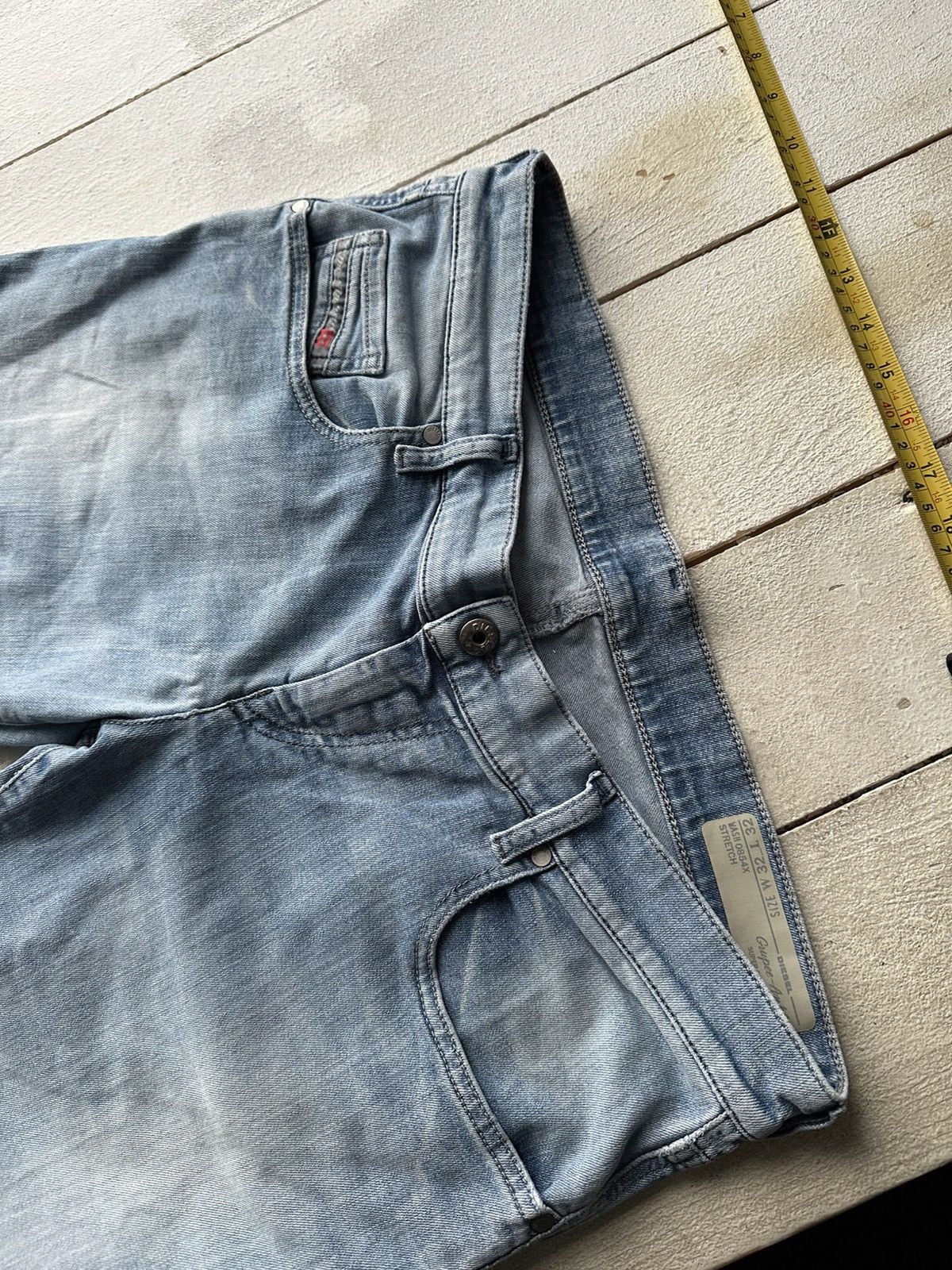 Diesel 🚨Gothic Diesel Regular Slim relax Flared Jeans Womens Size 32" / US 10 / IT 46 - 2 Thumbnail