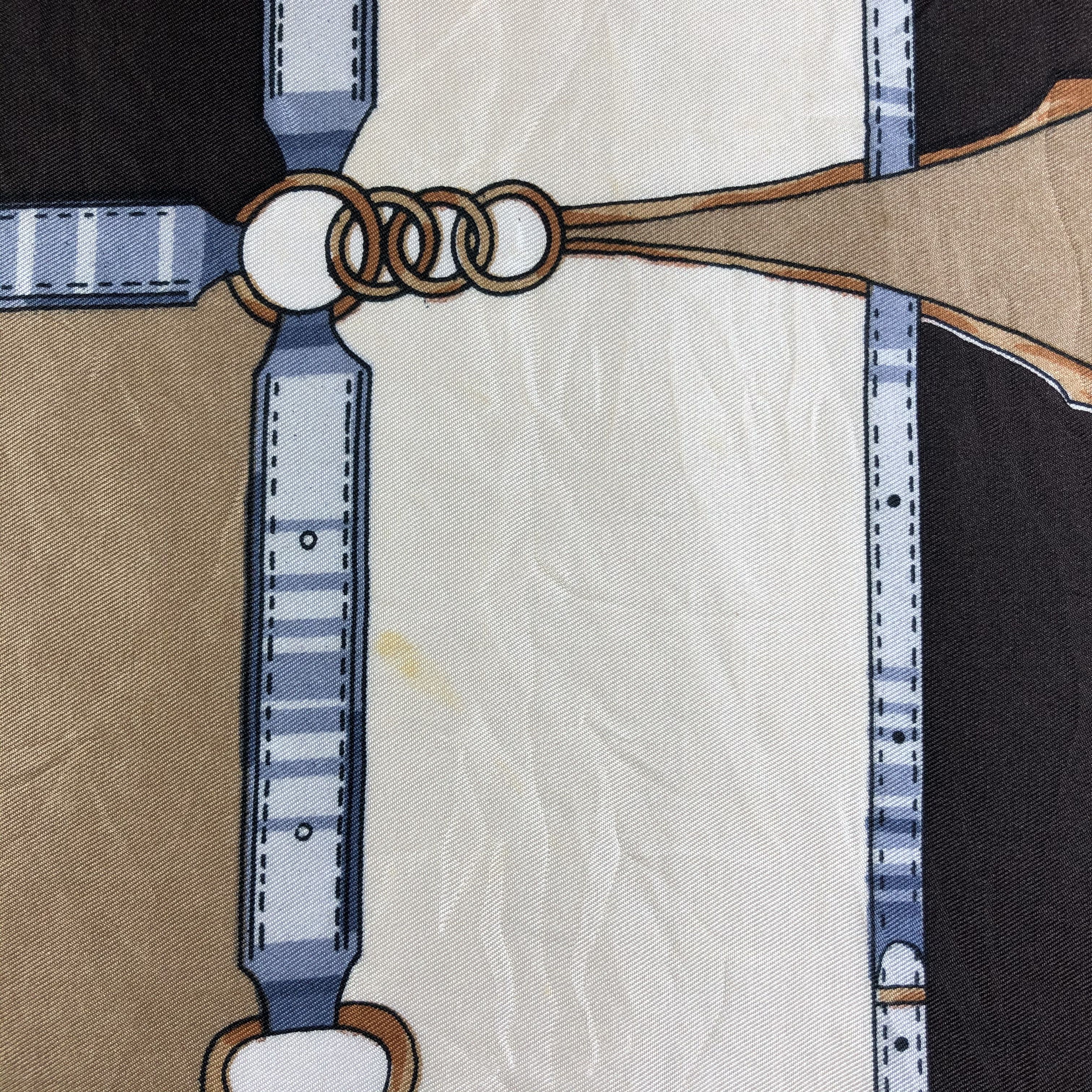 Vintage Vintage Silk Scarf Size ONE SIZE - 7 Thumbnail