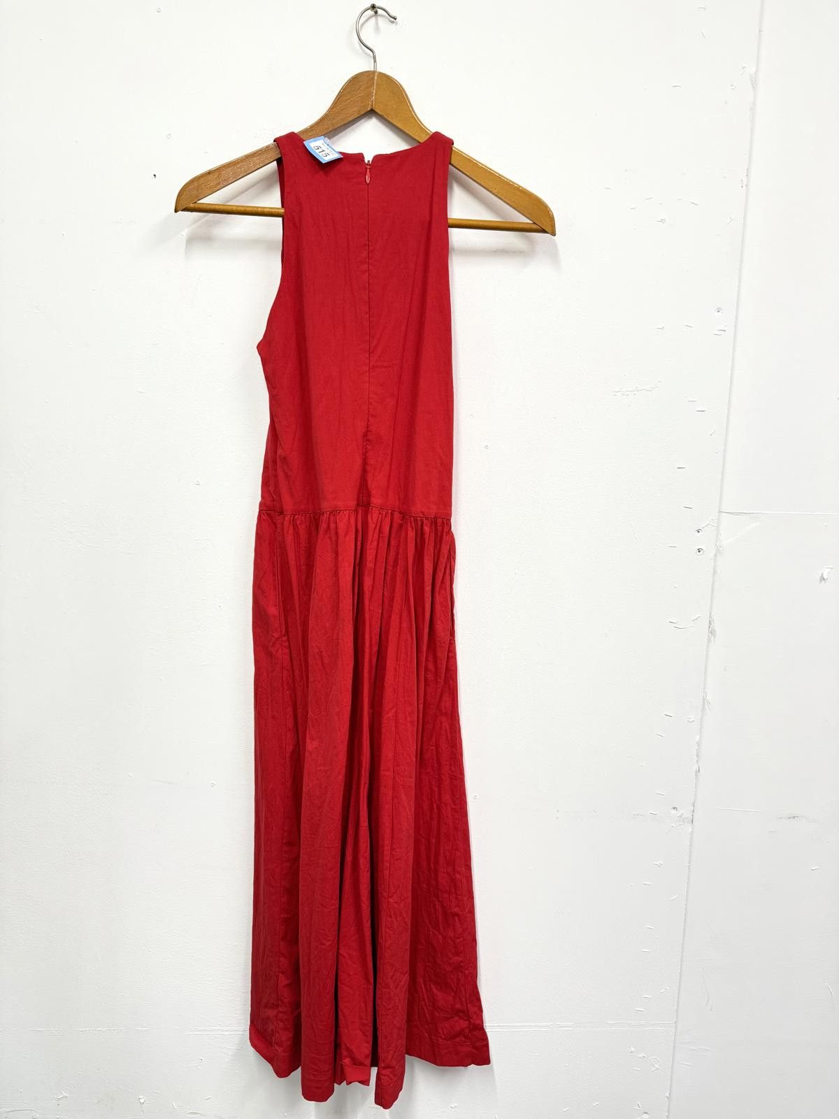 Abercrombie & Fitch Red Sleeveless Maxi Dress B515 Size 28" / US 6 / IT 42 - 1 Thumbnail