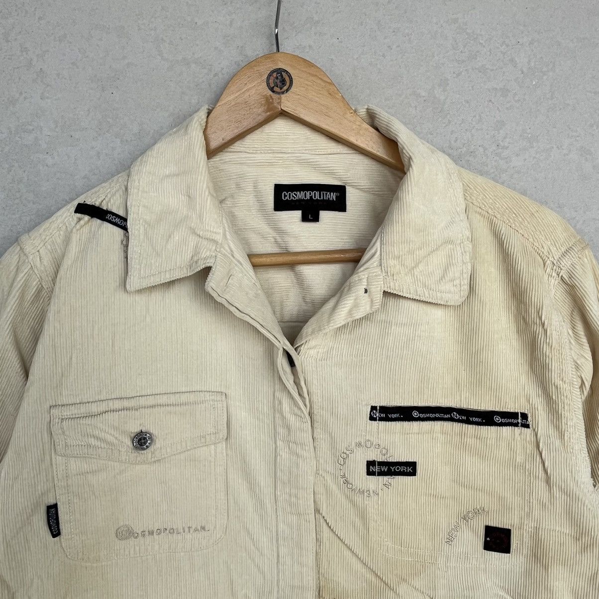 Other Vintage Cosmopolitan Corduroy Jacket Black Accents Cream Size US L / EU 52-54 / 3 - 4 Thumbnail