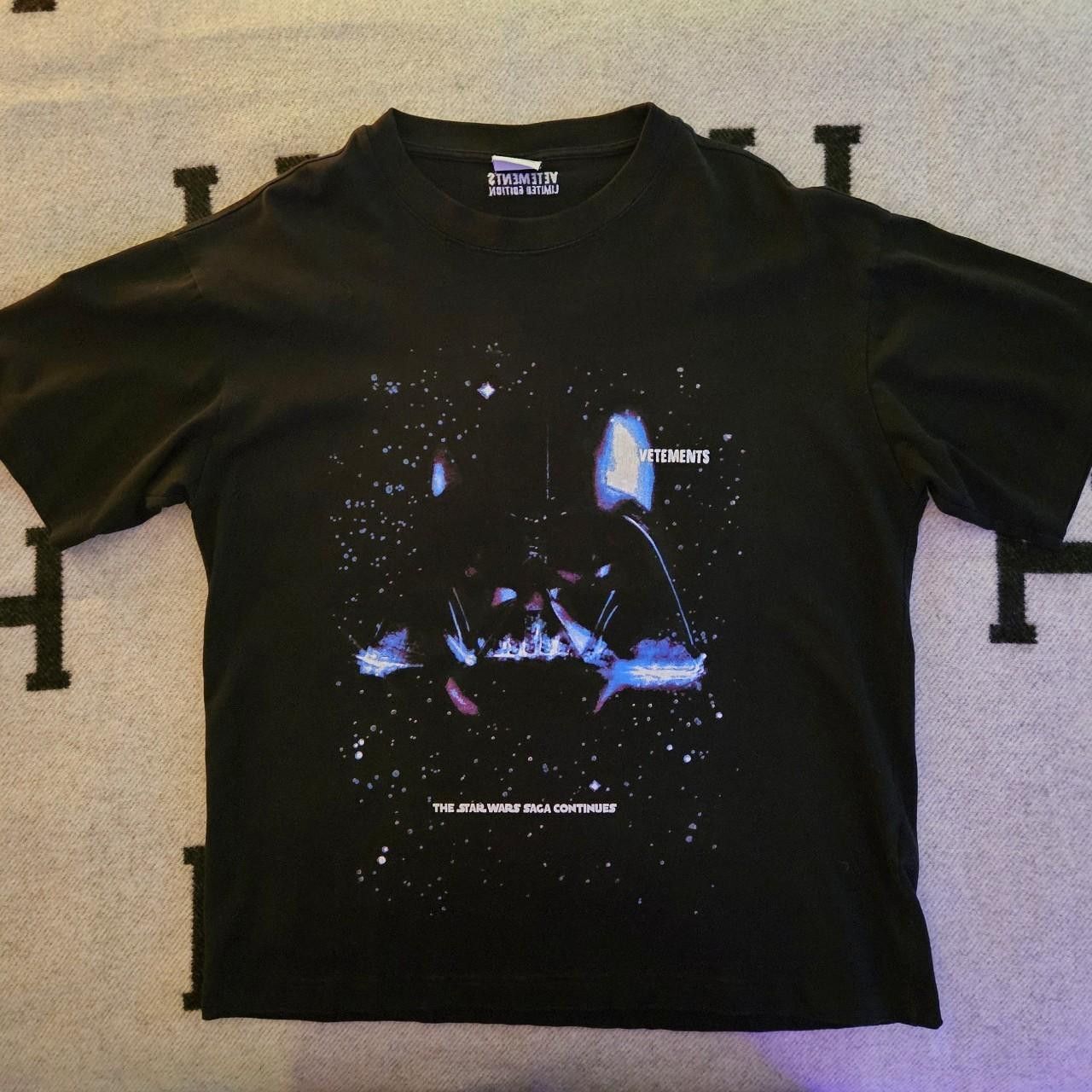 Star Wars × Vetements 🌌 Vetements x Star Wars Darth Vader Tee Size US XL / EU 56 / 4 - 1 Thumbnail