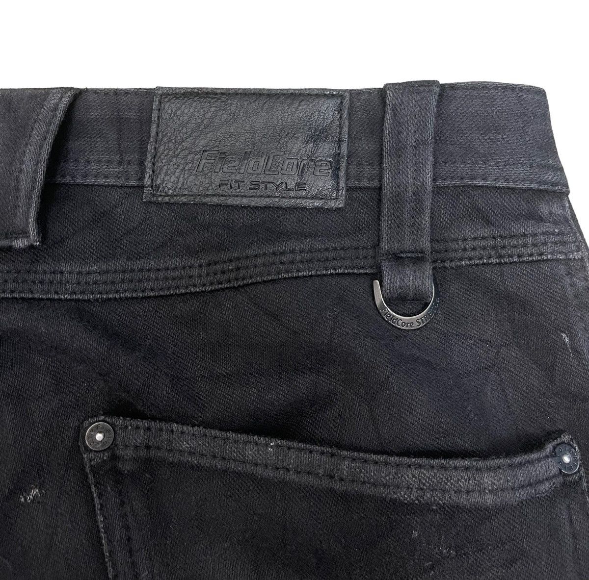 Japanese Brand Serenede Inspired by Fieldcore Painted Cargo Jeans Size US 30 / EU 46 - 6 Thumbnail