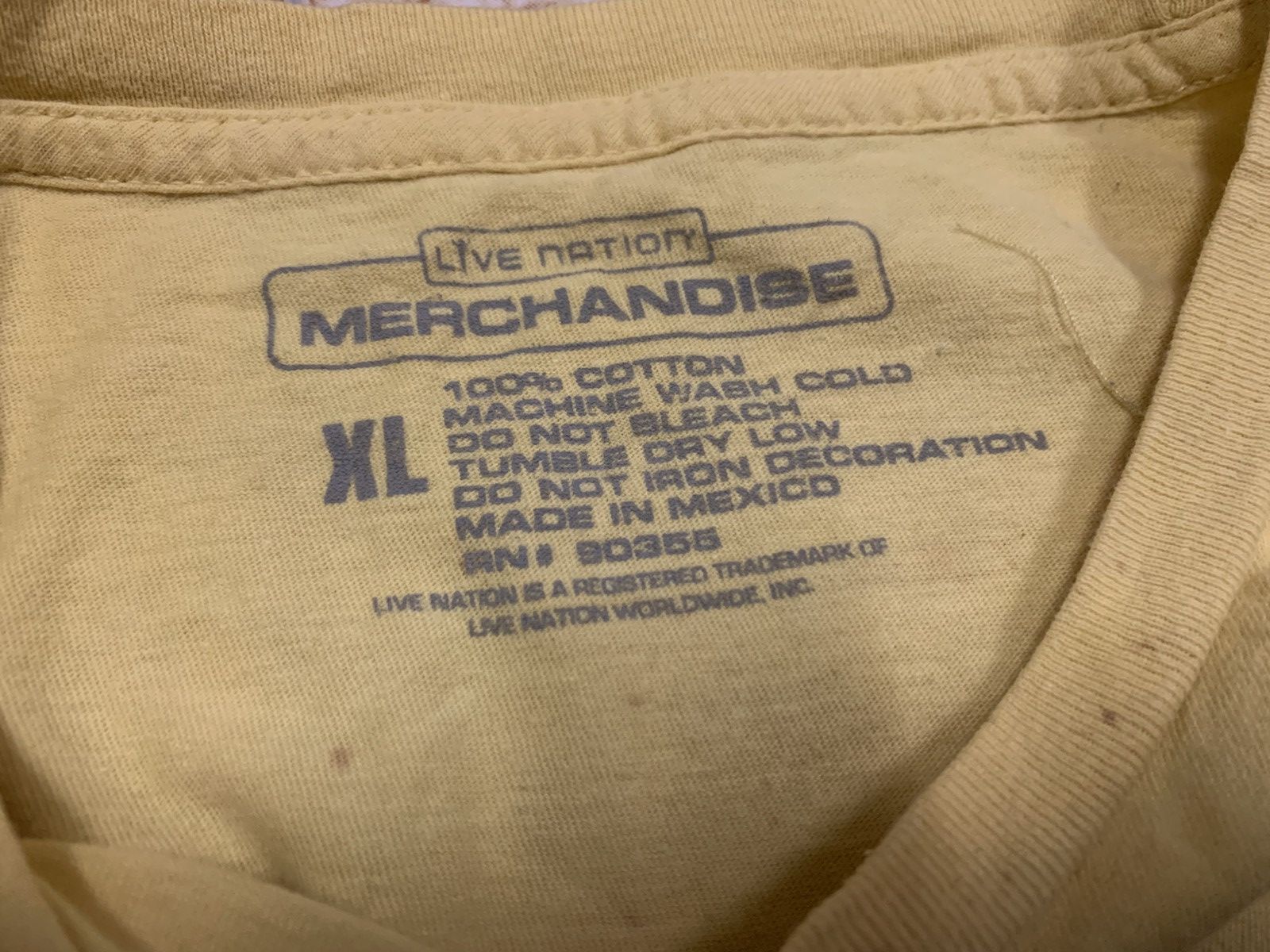 Band Tees The Who(Live Nation Official Merch) Size US XL / EU 56 / 4 - 2 Thumbnail