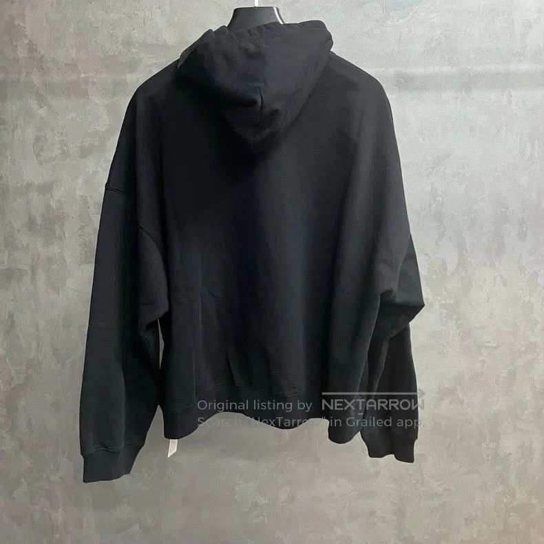 Balenciaga Balenciaga Black Logo Print Hoodie. Size US M / EU 48-50 / 2 - 2 Thumbnail