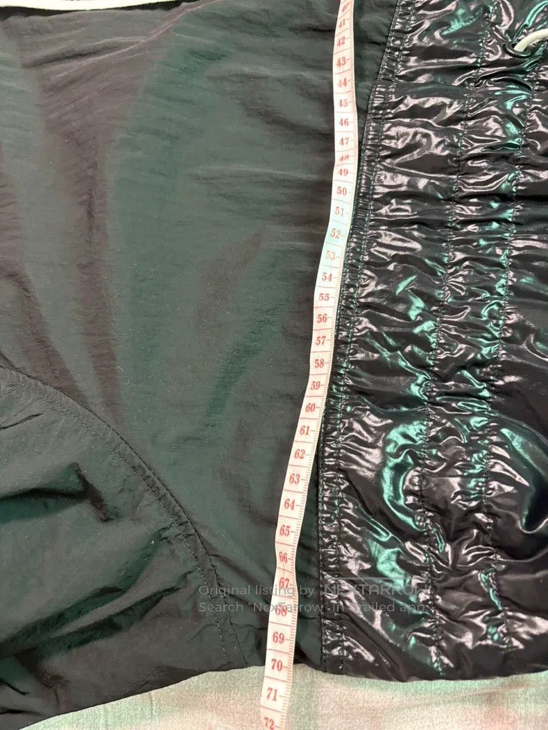 Givenchy Givenchy Black drawstring glossy nylon mixed windbreaker Size US L / EU 52-54 / 3 - 7 Thumbnail