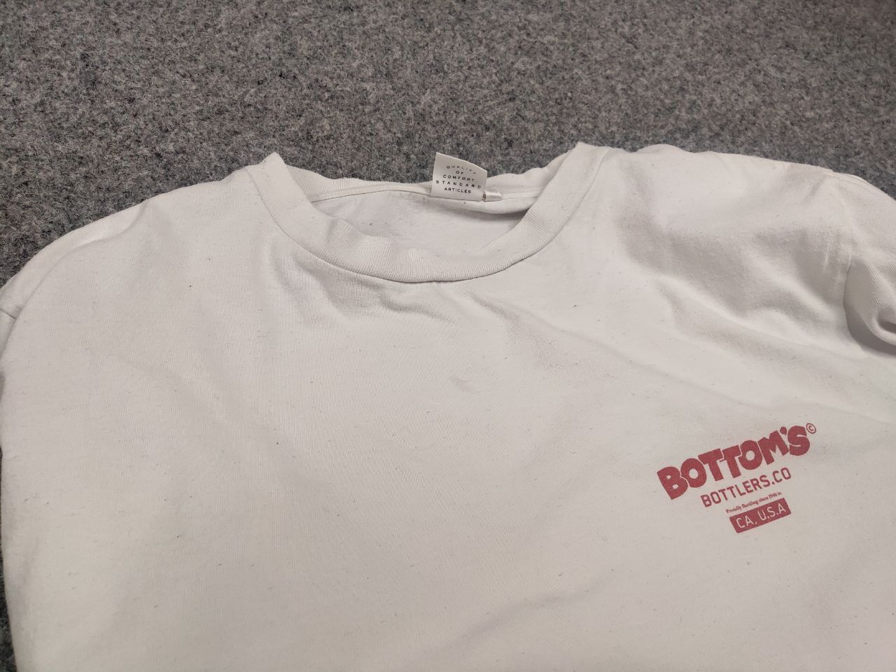 MOUSSY Moussy Bottom's Up Japan Design Light White Logo Long Sleeve Size US M / EU 48-50 / 2 - 16 Thumbnail