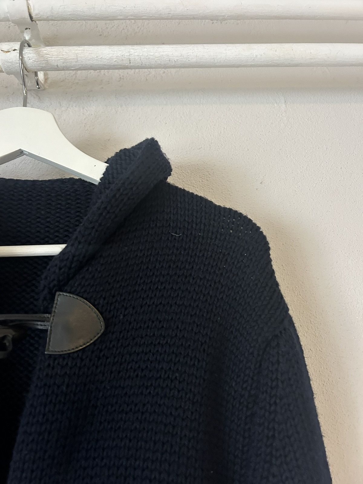 Prada Prada Hooded Toggle Knit Jacket - Size 50 Size US M / EU 48-50 / 2 - 5 Thumbnail