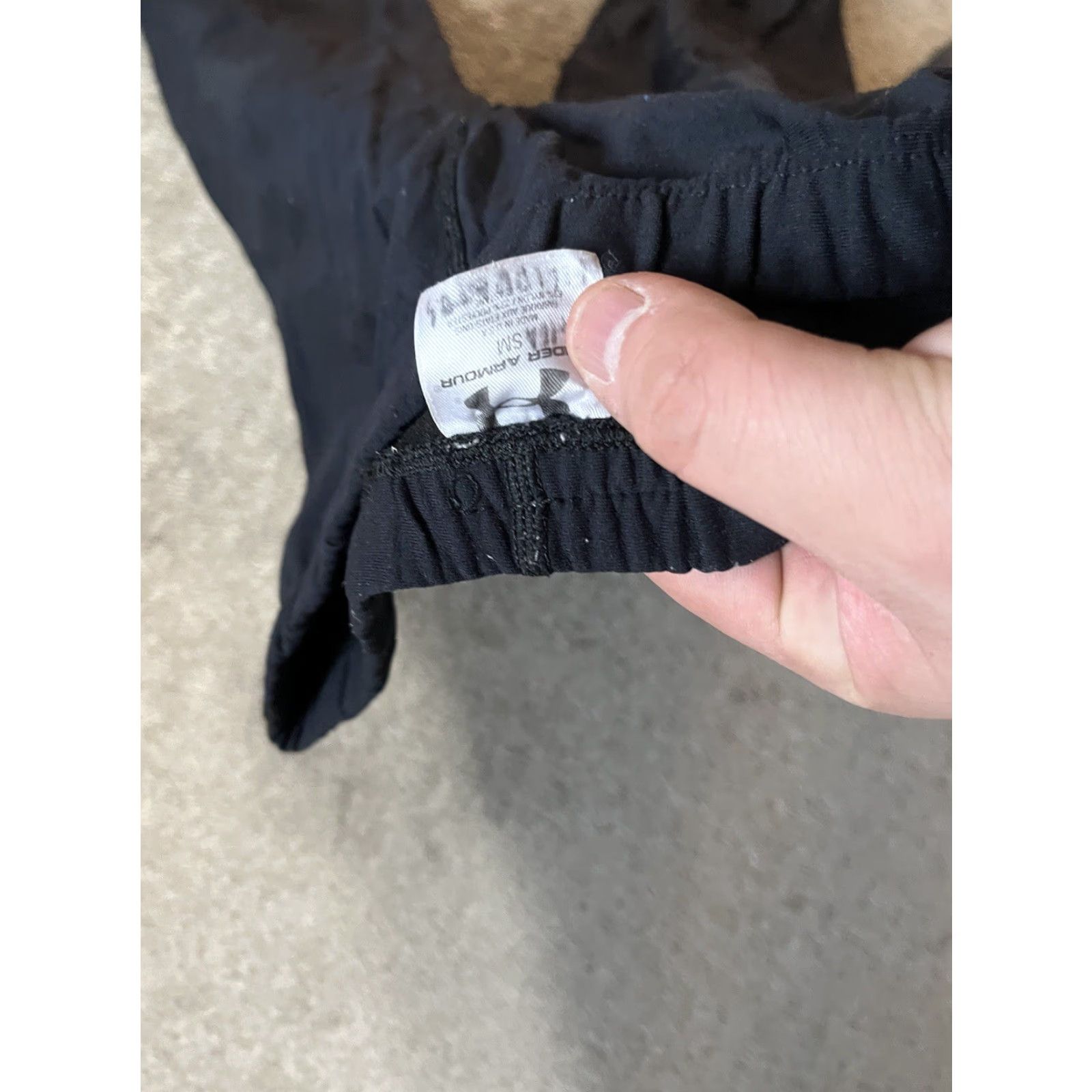 Under Armour Under Armour Womens Black Base Layer Leggings Size Small Skinny Full Length Stretchy Size 28" / US 6 / IT 42 - 5 Thumbnail
