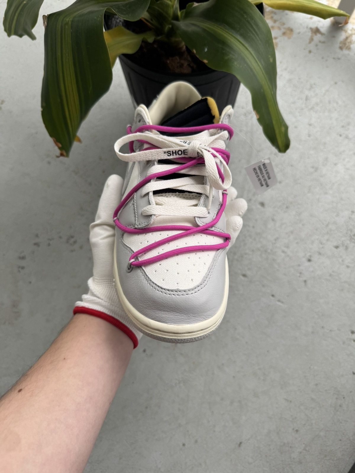 Nike OFF WHITE Nike Lot 30 Low Dunk Sneakers Size US 10 / EU 43 - 6 Thumbnail