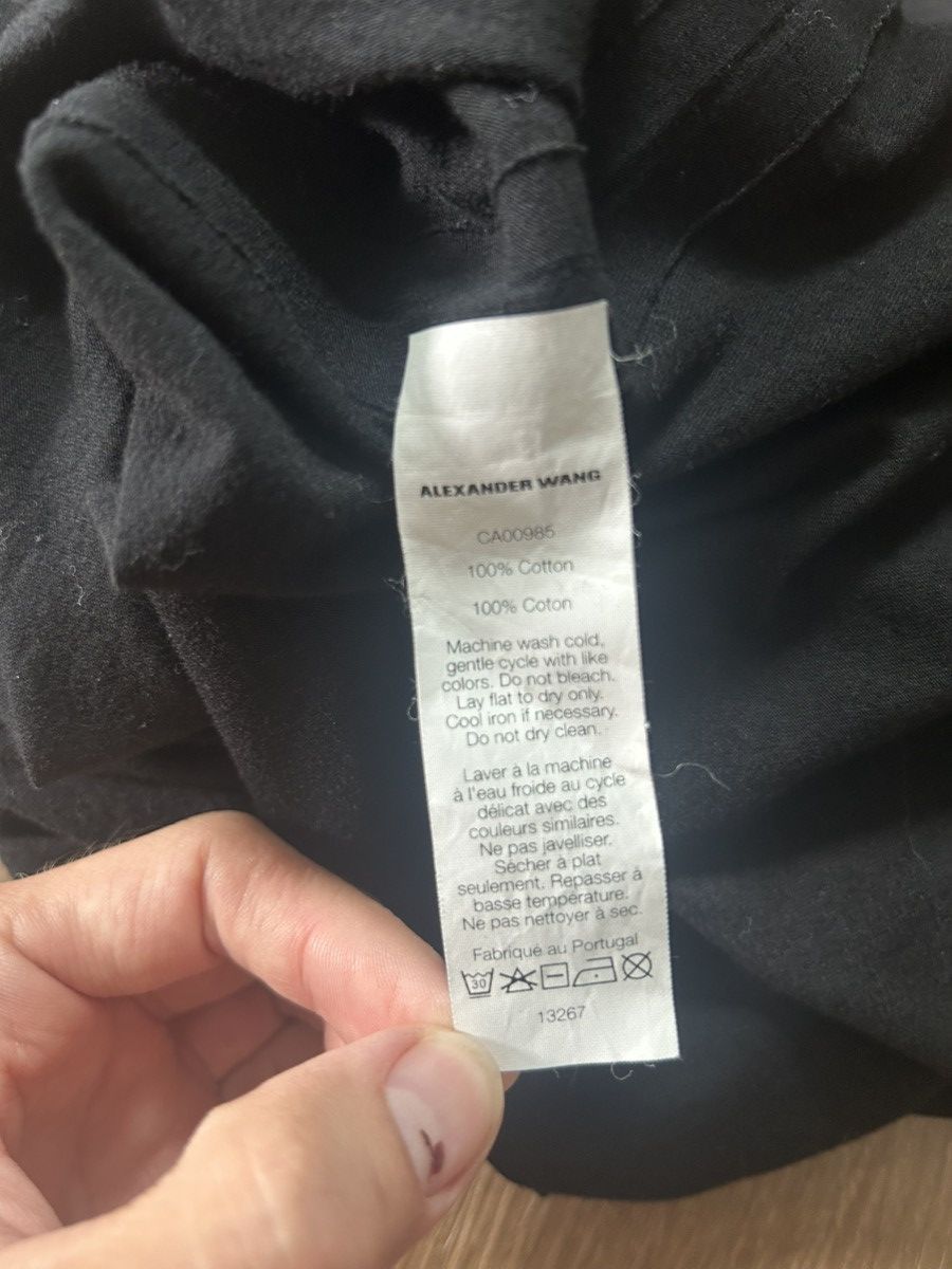 T by Alexander Wang T by Alexander Wang Black Pocket Tee Size US L / EU 52-54 / 3 - 5 Thumbnail