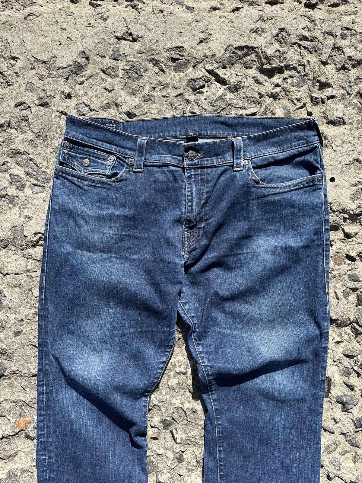 True Religion × Vintage True Religion Ricky Straight Jeans Pants Size US 40 / EU 56 - 8 Thumbnail