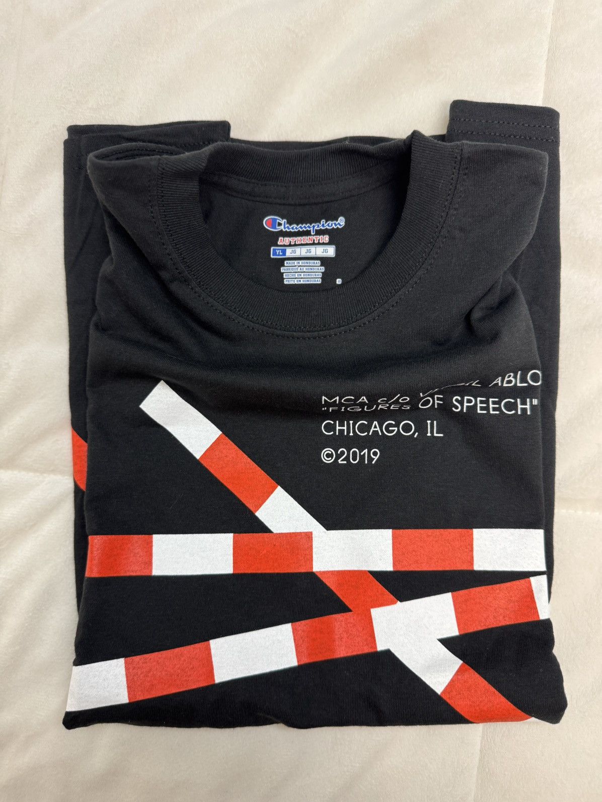 Champion × Off-White New* Champions X Off White T-Shirt Size US XXS / EU 40 - 4 Thumbnail