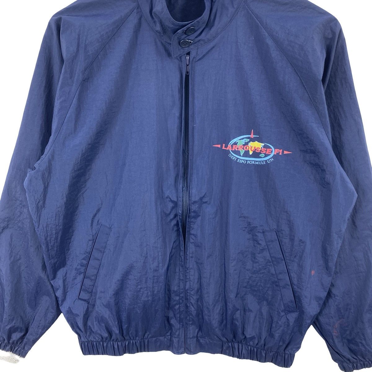 Vintage Vintage LARROUSSE F1 France Formula One Racing Windbreaker Size US XXL / EU 58 / 5 - 6 Thumbnail