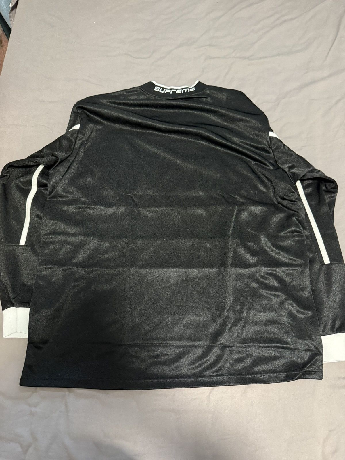 Supreme Supreme fw18 warm up hockey Jersey black Size US XL / EU 56 / 4 - 3 Thumbnail