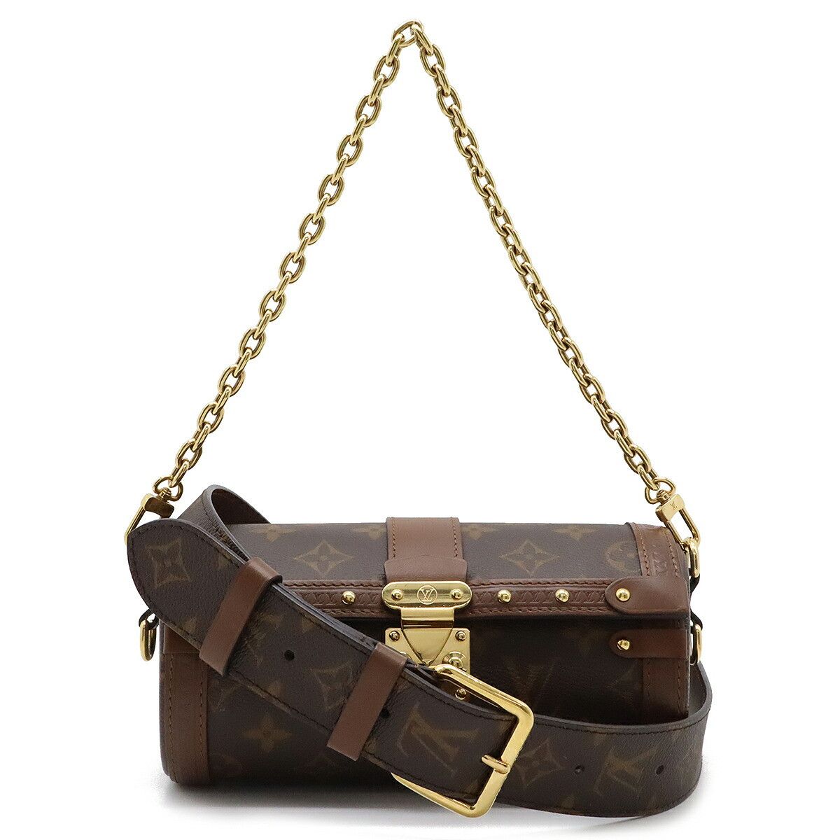 Louis Vuitton Louis Vuitton Louis Vuitton Papillon Trunk Monogram 2way Shoulder Bag Canvas Shoulder Bag M57835 Size ONE SIZE - 1 Thumbnail