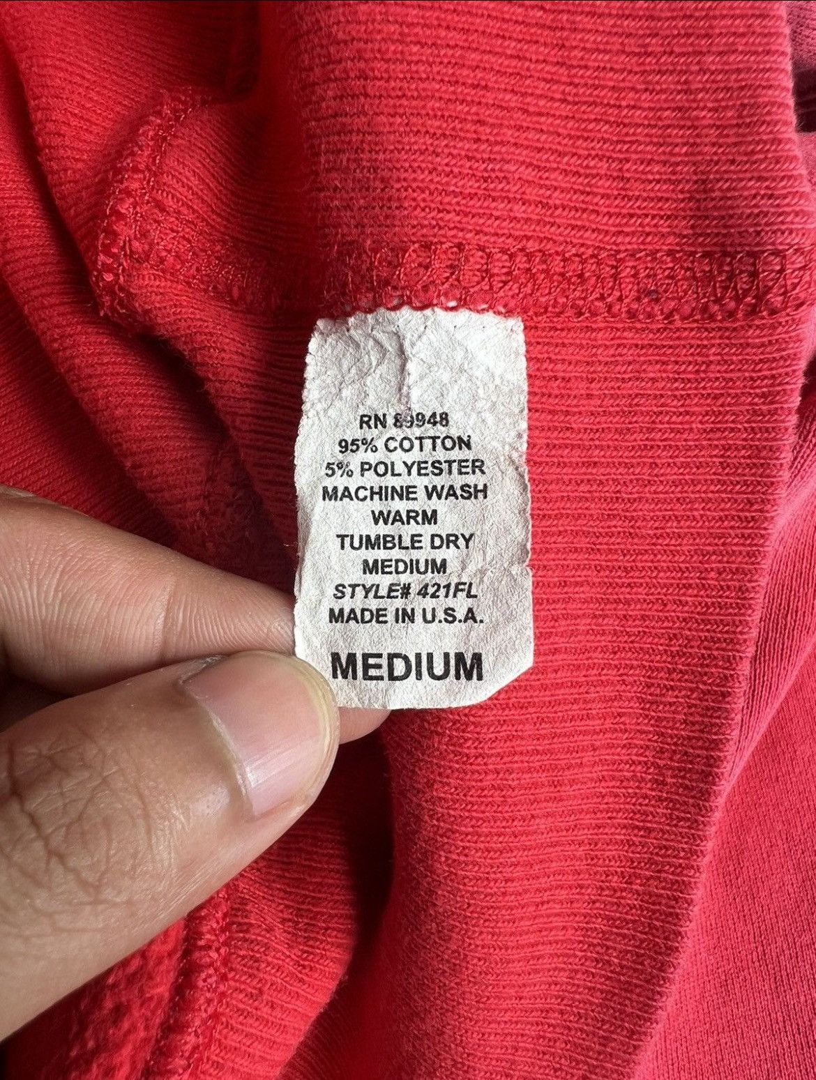 Supreme AW1997 Supreme Reverse Weave Distressed Hoodie Sweater Size US L / EU 52-54 / 3 - 14 Thumbnail