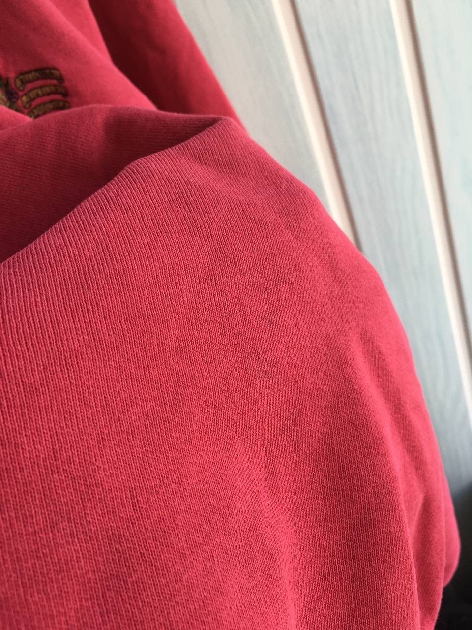 Vintage Best Company Red Basic Cotton Sweatshirt