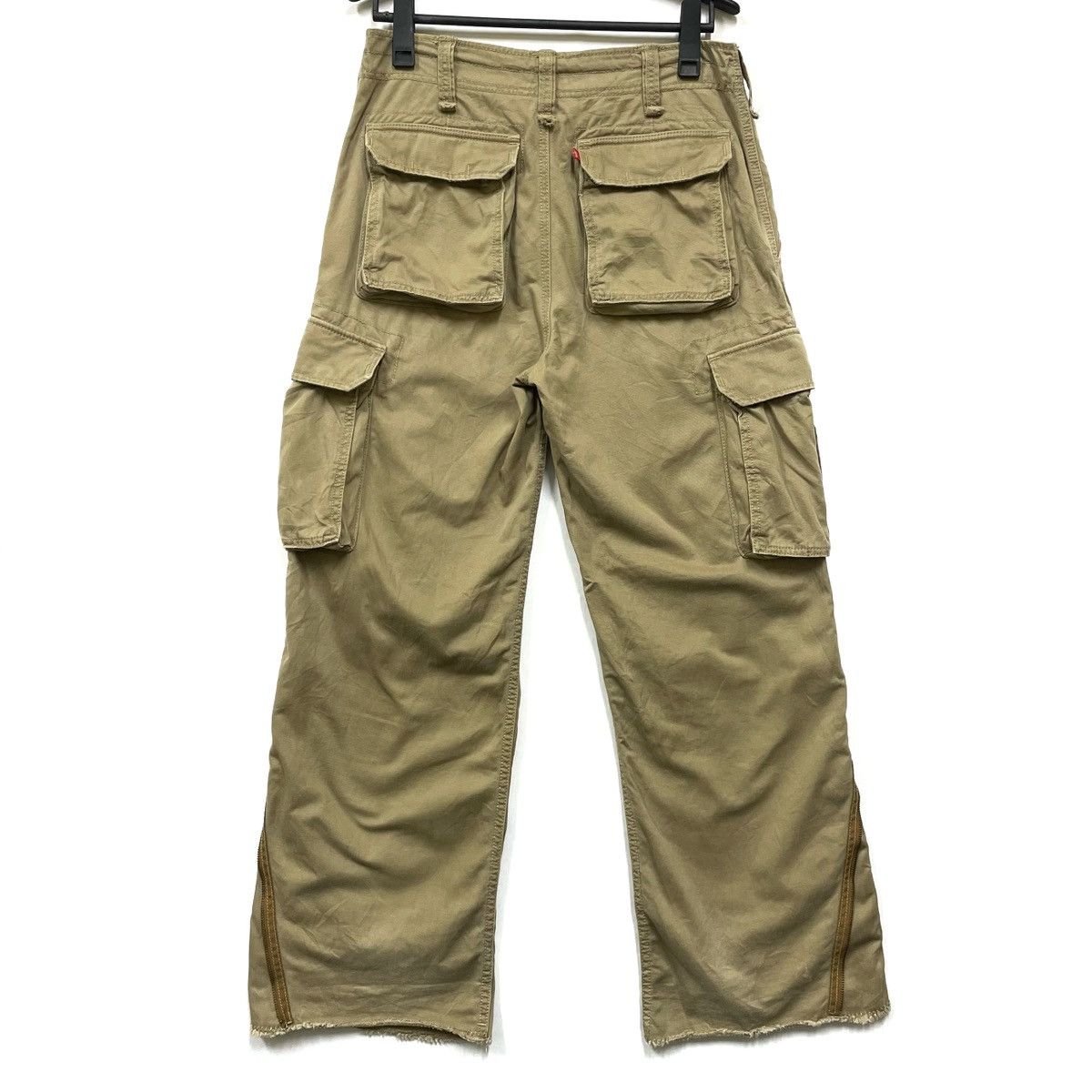 Levi's Made & Crafted Vintage 2005 Levi's Cargo Baggy With Adjustment Zip Size US 33 - 5 Thumbnail
