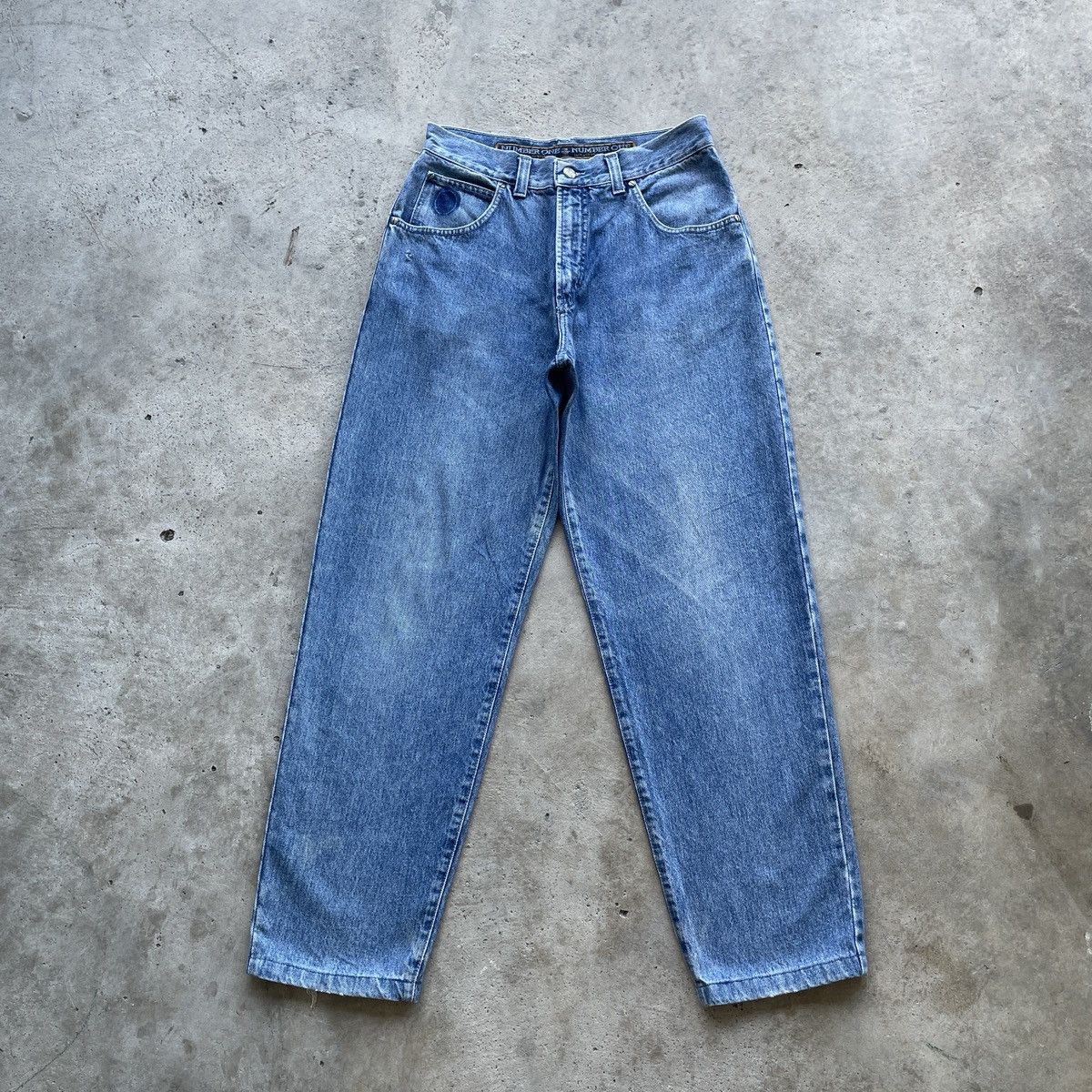 Trussardi W29x29 Vintage Trussardi Made In Italy Jeans Denim Pants Size US 29 - 1 Thumbnail