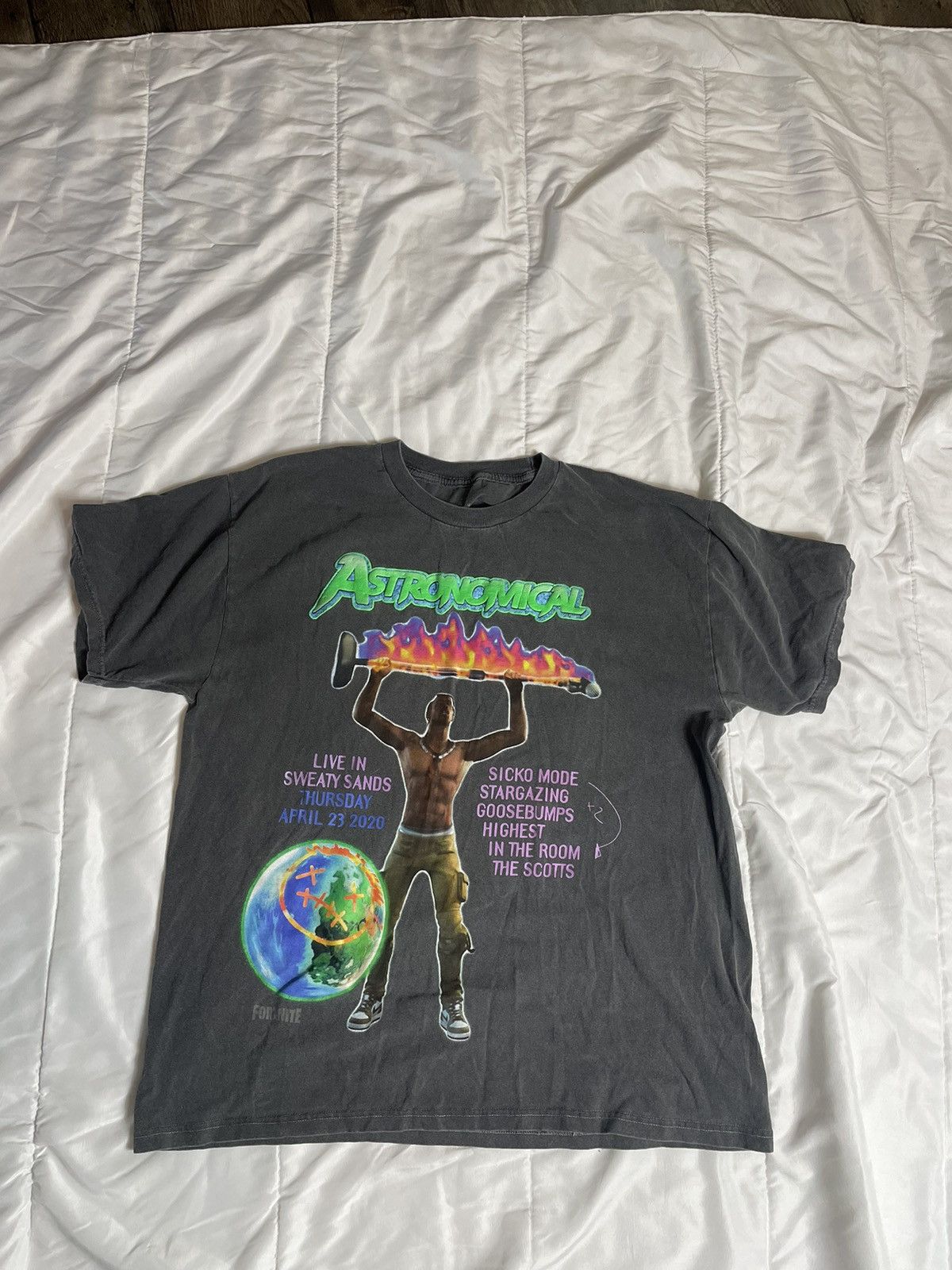 Travis Scott TRAVIS SCOTT CACTUS JACK FORTNITE SHIRT Astronomical 