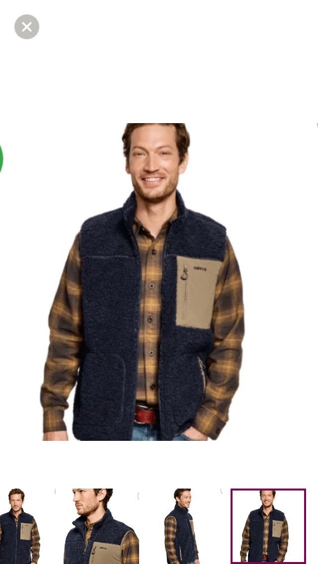 Orvis Orvis Sherpa Fleece Vest Medium Size US M / EU 48-50 / 2 - 9 Thumbnail