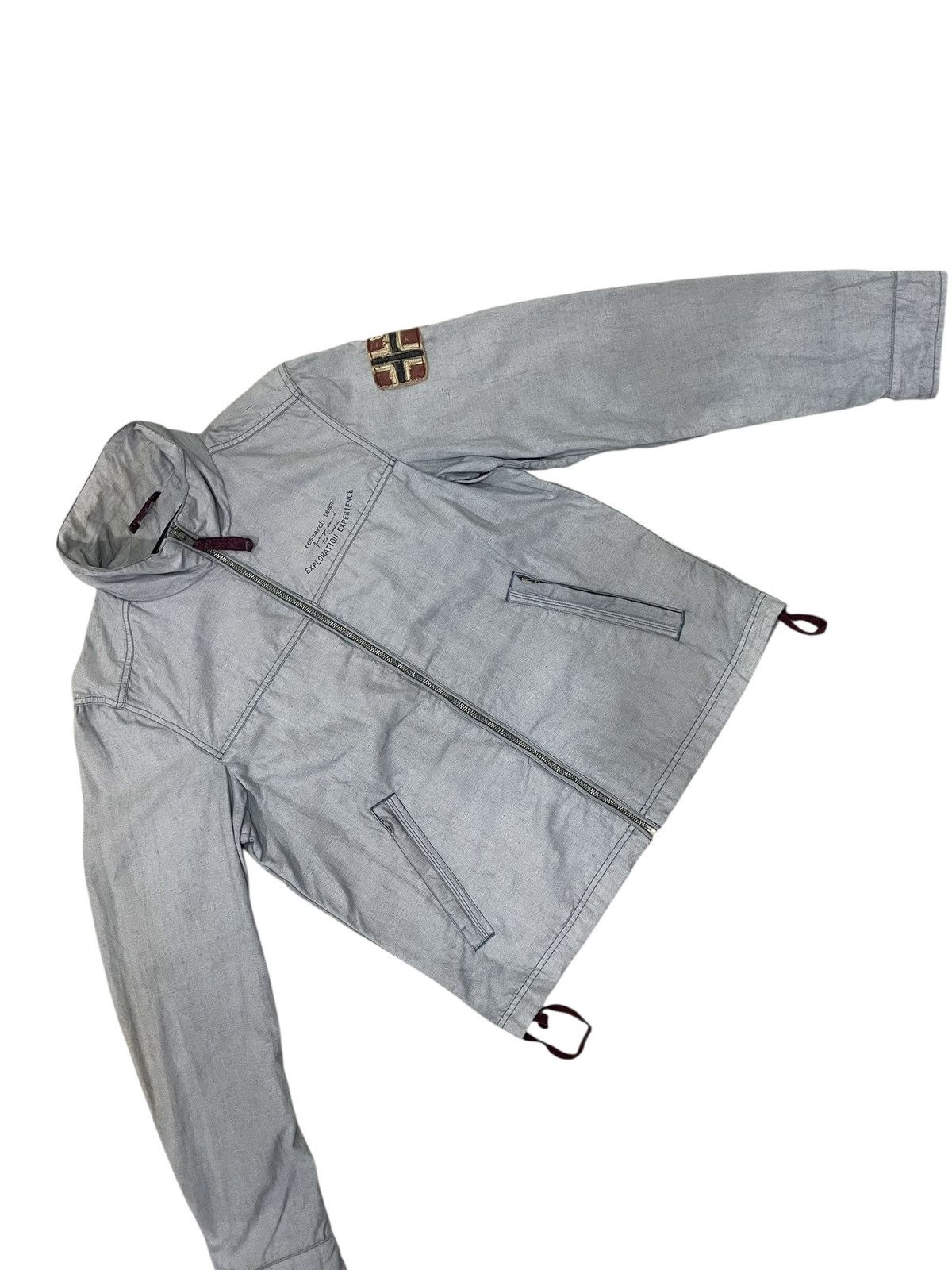 Napapijri × Vintage Vintage Napapijri Geographic jacket Size US L / EU 52-54 / 3 - 3 Thumbnail