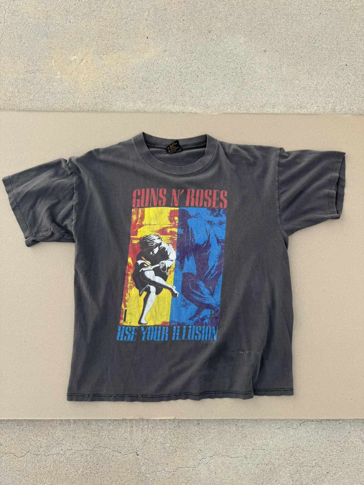 Brockum Vintage 90s Guns N Roses Shirt Men MED Use Your Illusion