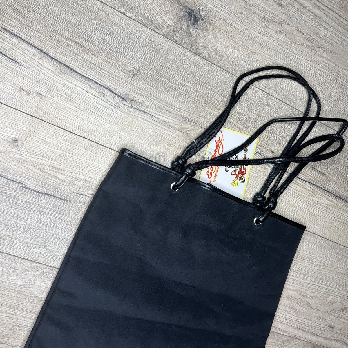 Christian Audigier × Ed Hardy × Vintage Ed Hardy Christian Audigier Panther Tote Shoulder Bag Black Size ONE SIZE - 7 Thumbnail